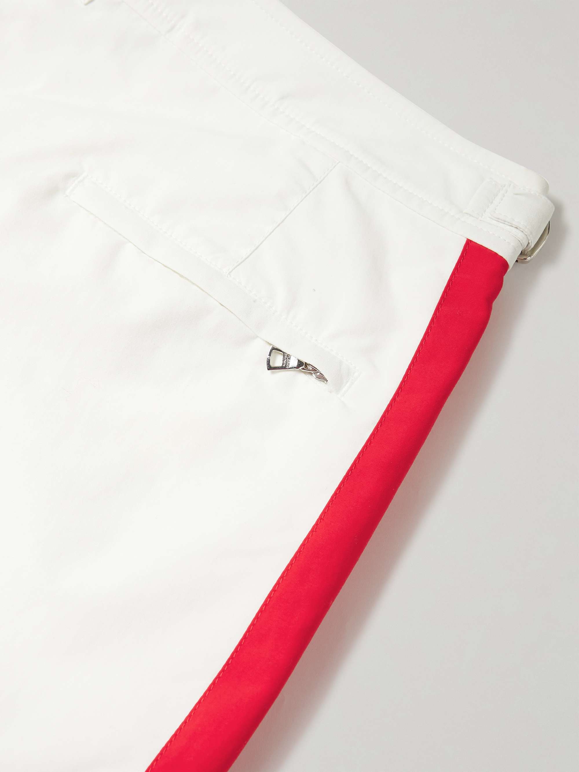 ORLEBAR BROWN Bulldog Mid-Length Striped Swim Shorts