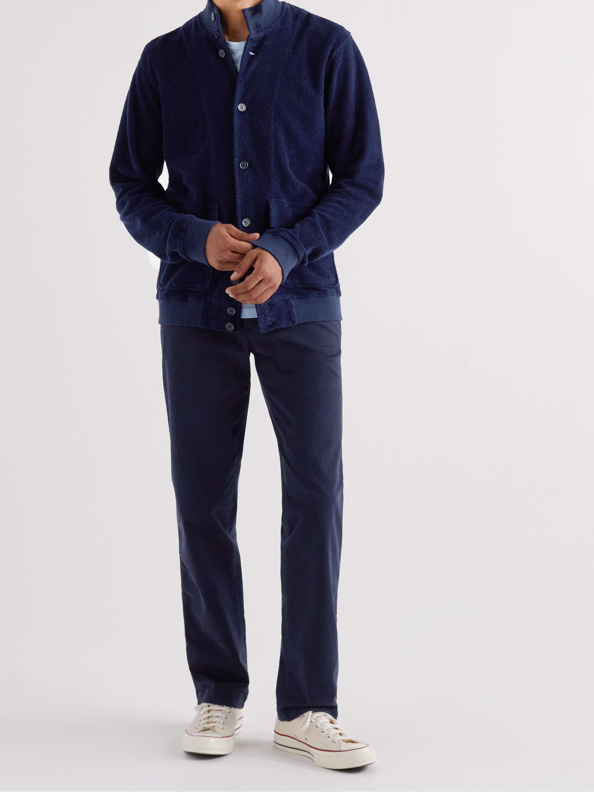 ORLEBAR BROWN Pavey Cotton-Terry Jacket