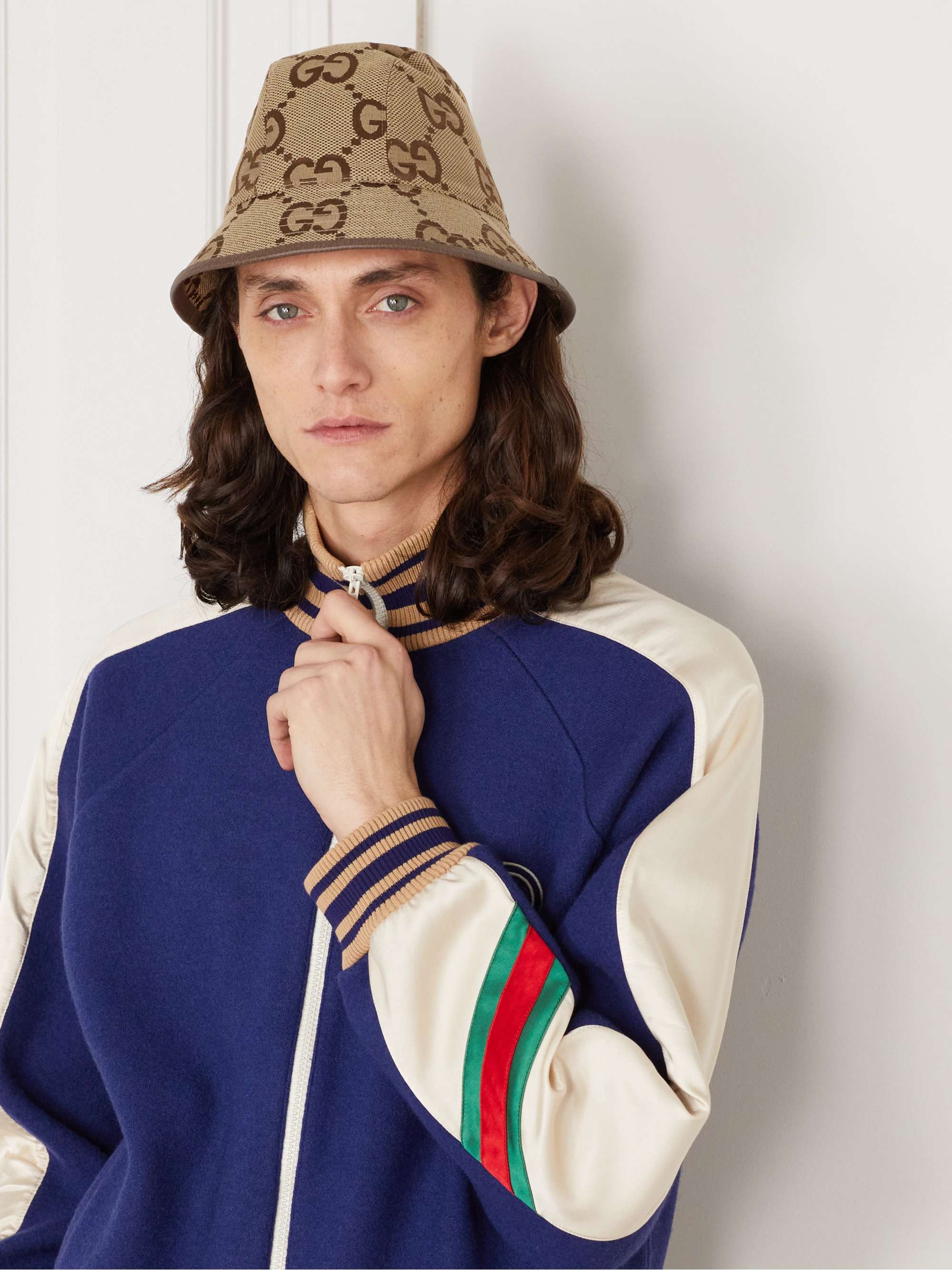 Gucci Men's Maxi GG Canvas Bucket Hat