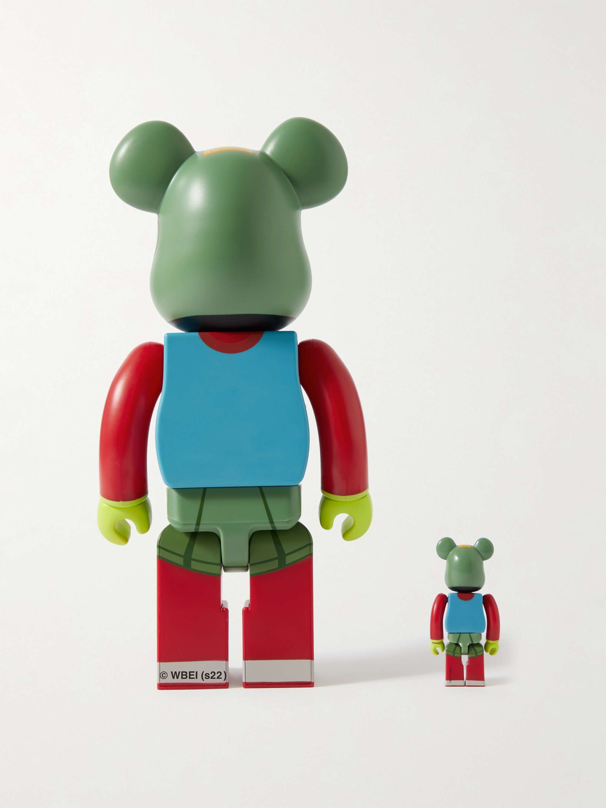 BE@RBRICK + Marvin The Martian 100% + 400% Printed PVC Figurine