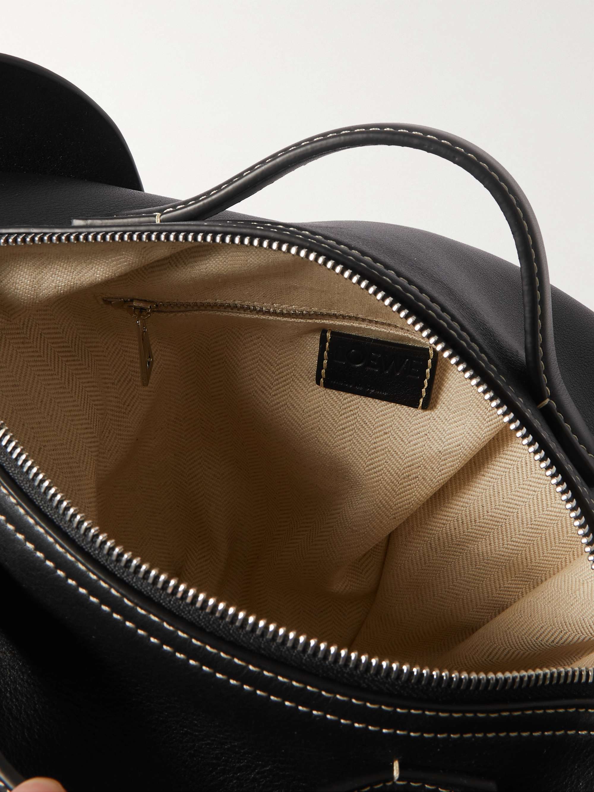 LOEWE Elephant Leather Messenger Bag