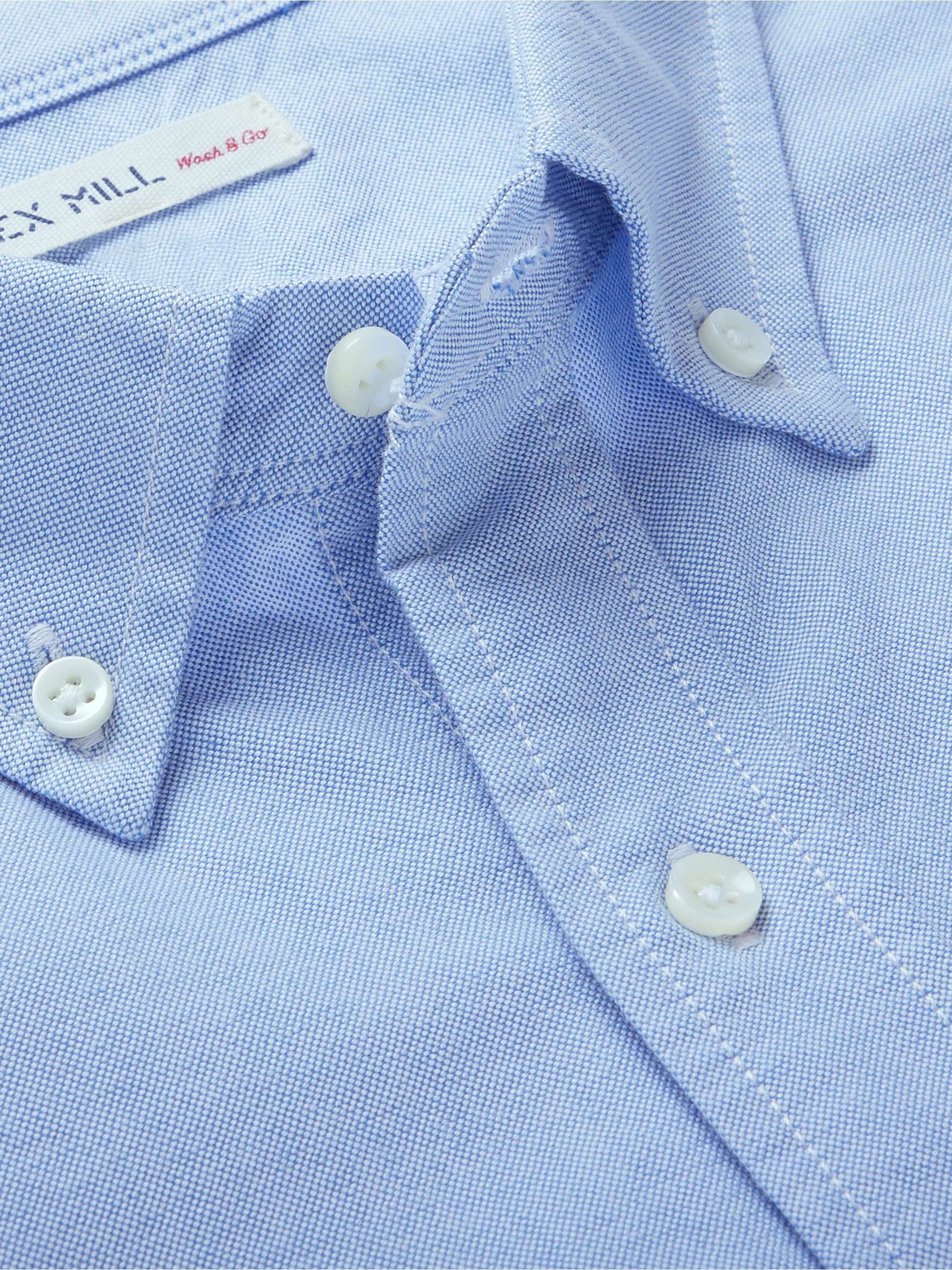 ALEX MILL Button-Down Collar Cotton Oxford Shirt