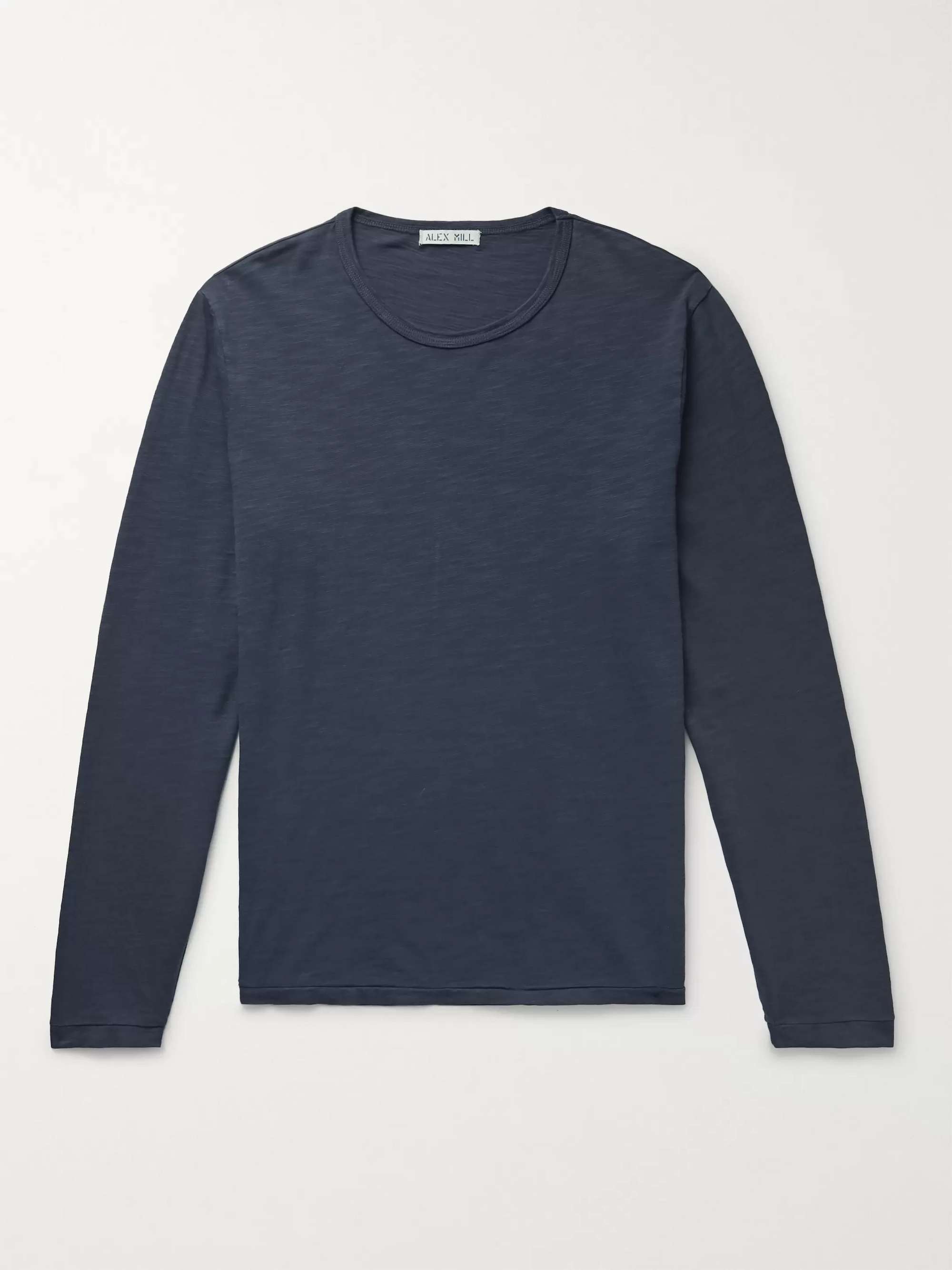 ALEX MILL Standard Slub Cotton-Jersey T-Shirt