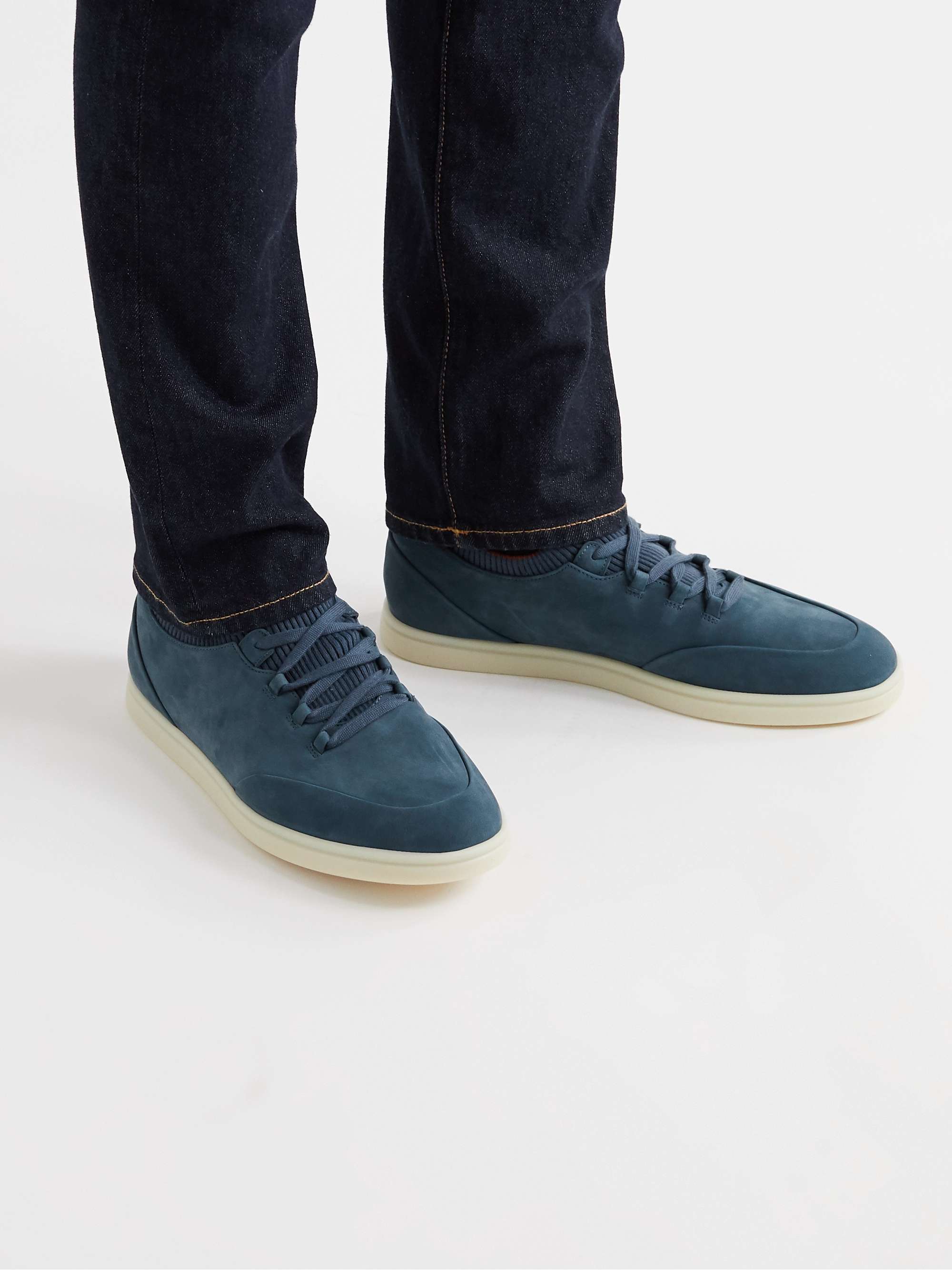 LORO PIANA Soho Walk Nubuck Sneakers