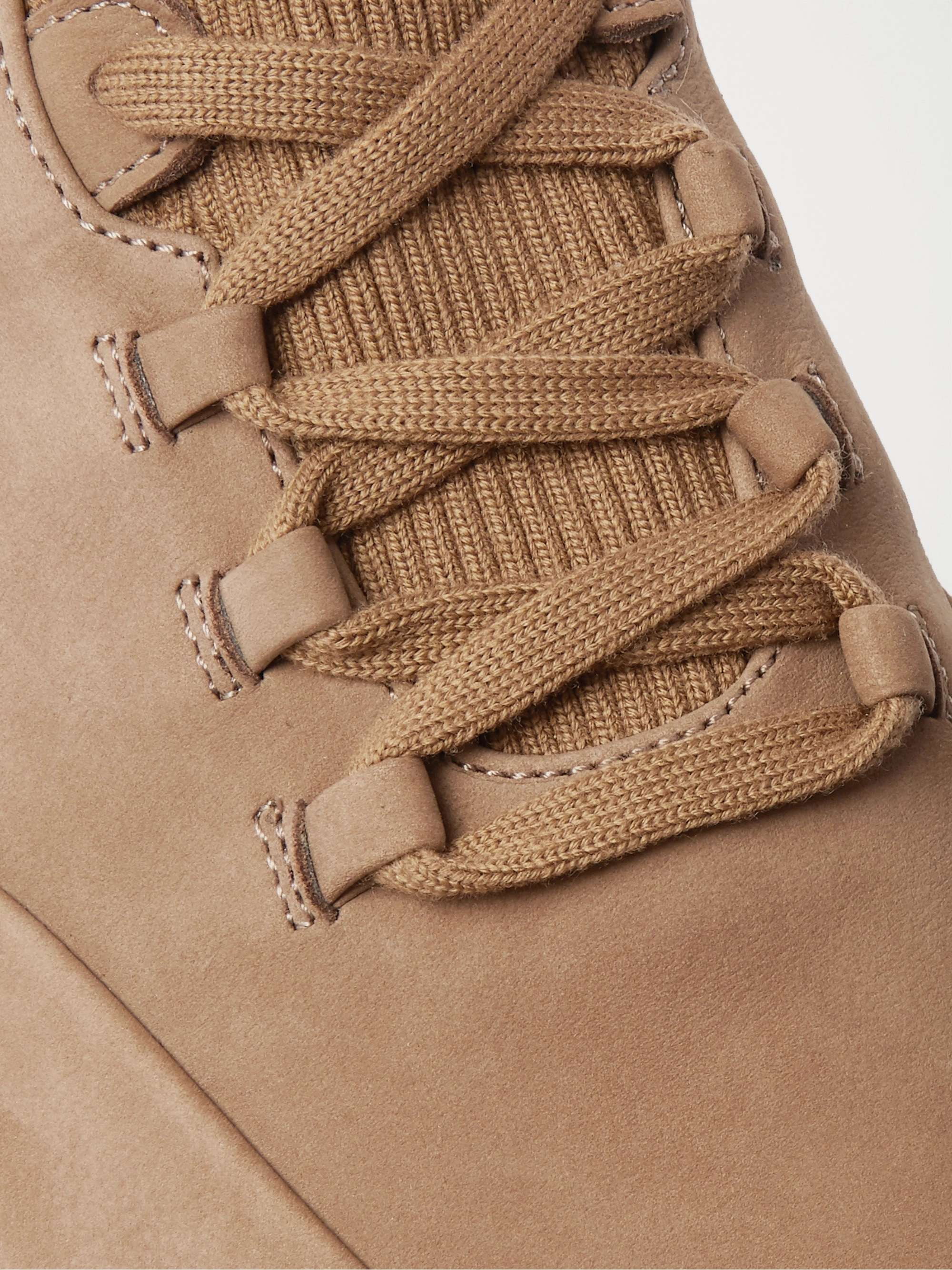 LORO PIANA Soho Walk Nubuck Sneakers