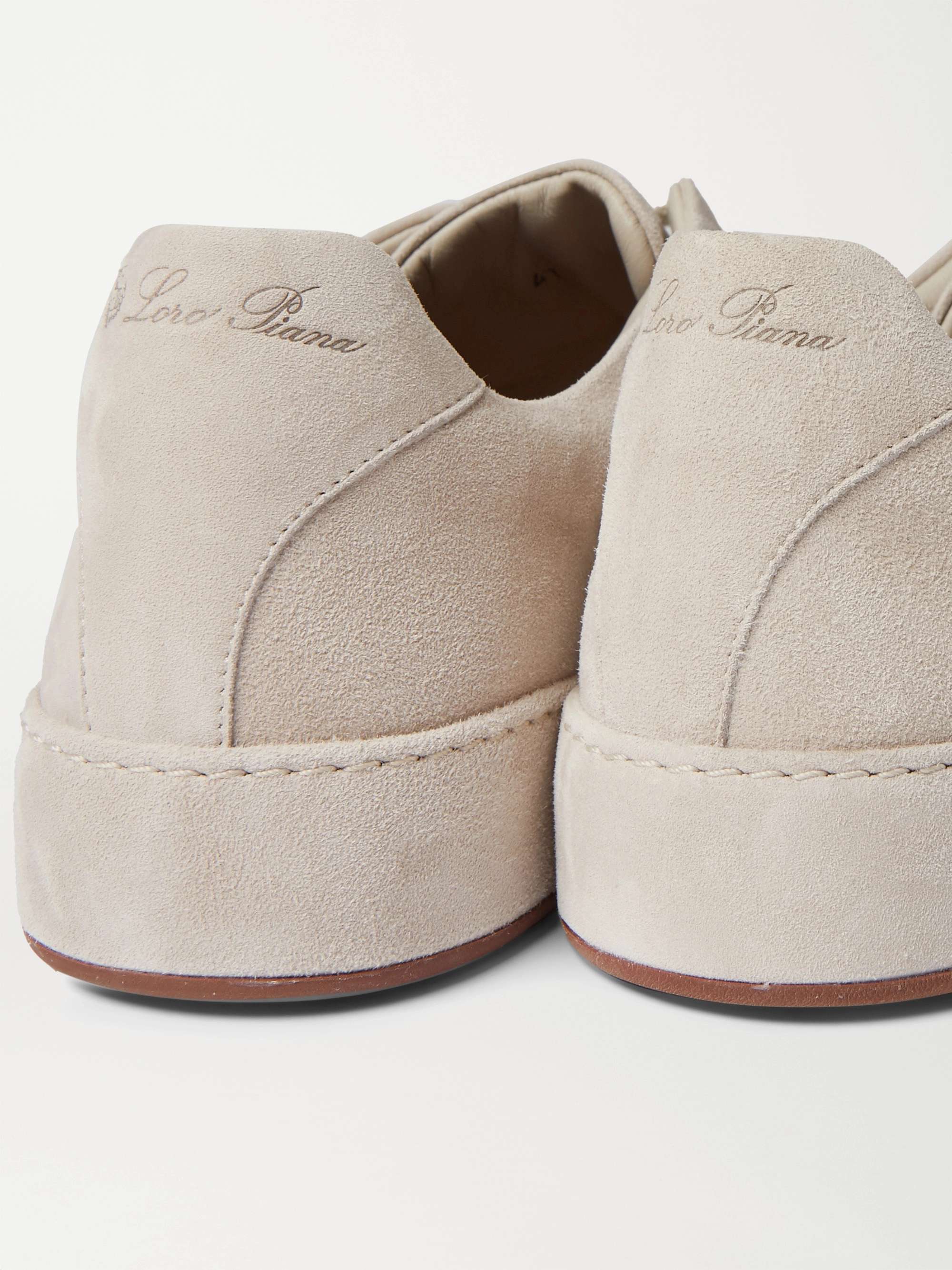 LORO PIANA Nuages Suede Sneakers