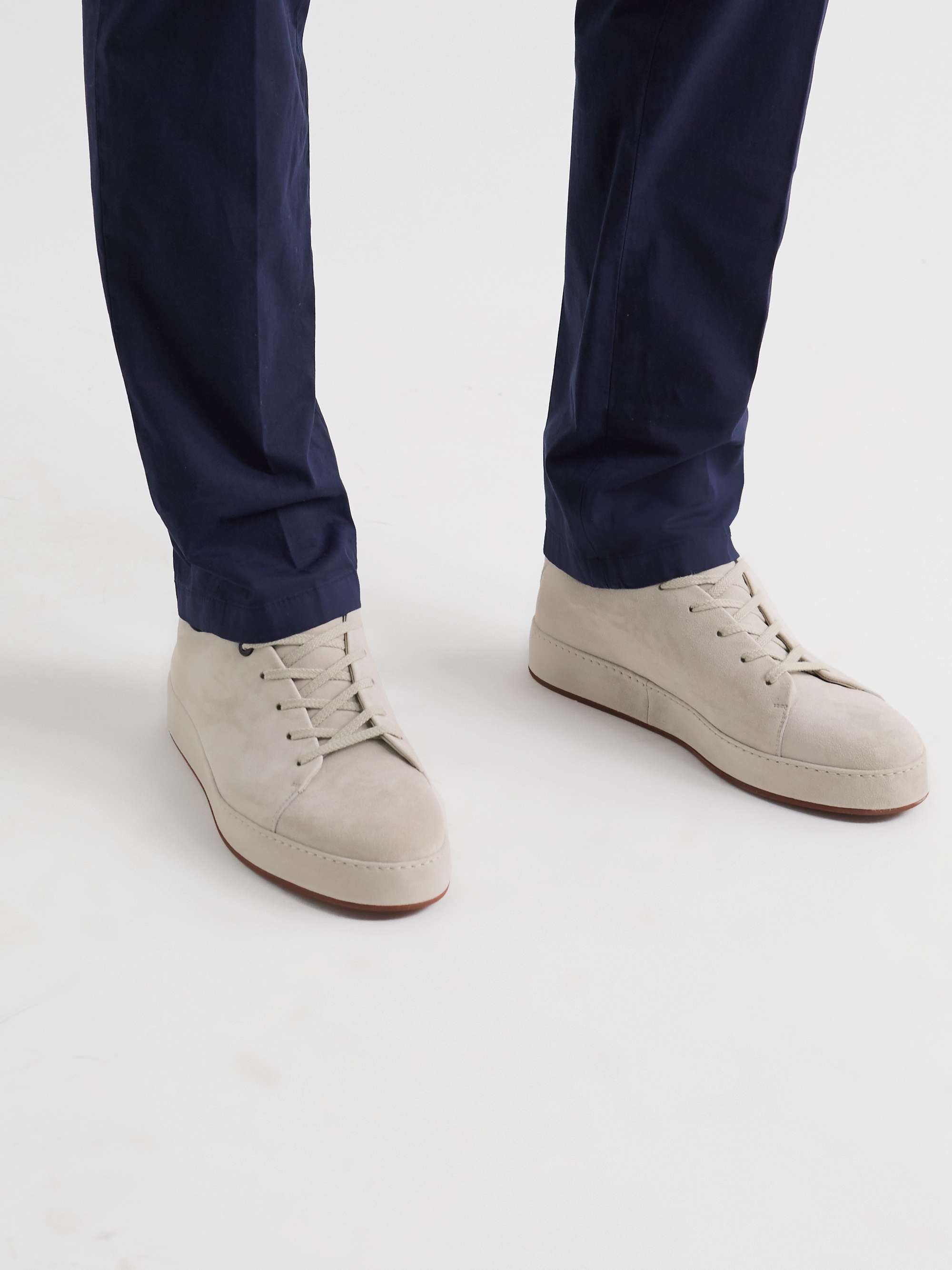 LORO PIANA Nuages Suede Sneakers