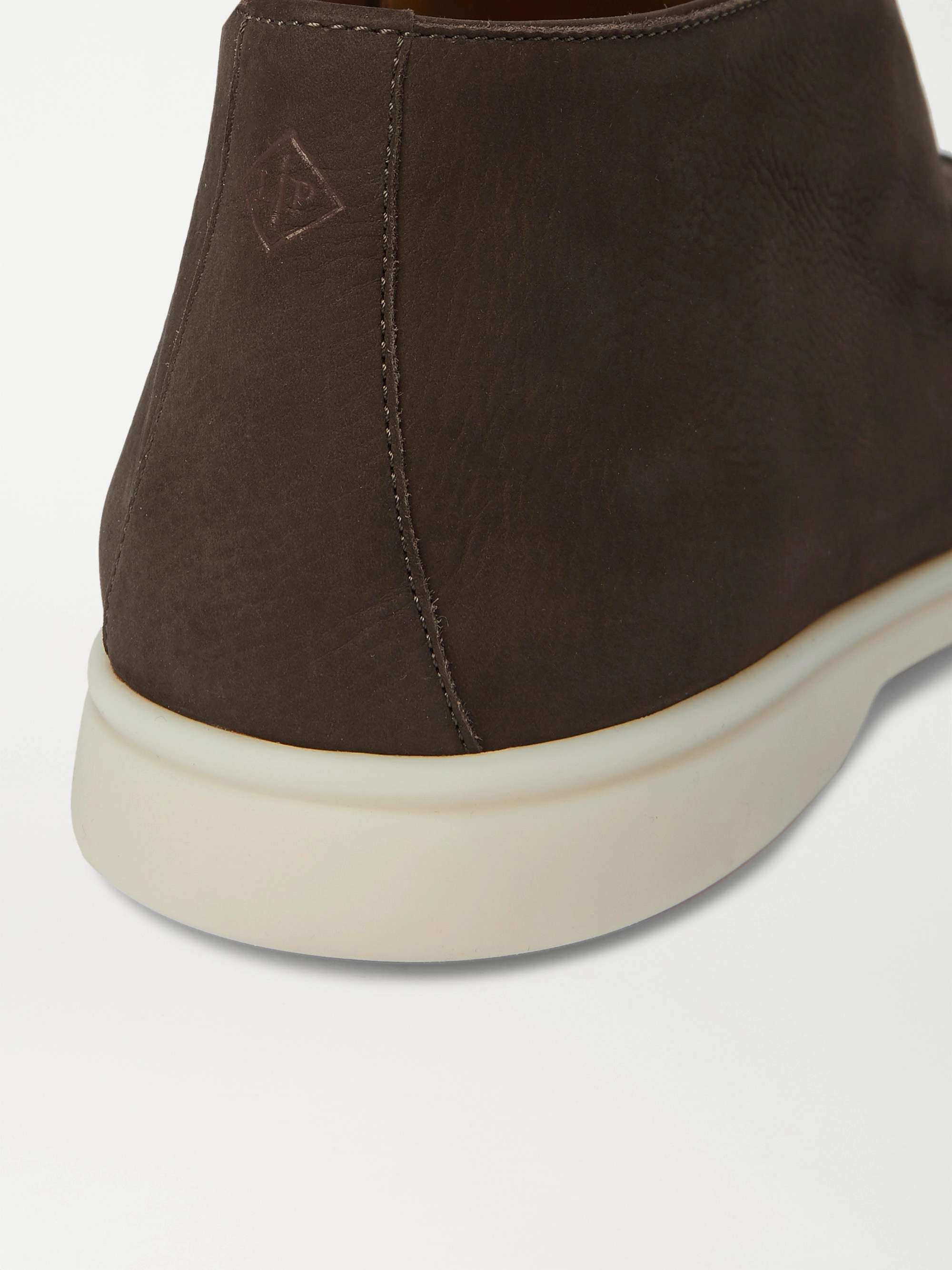 LORO PIANA Open Walk Nubuck Boots