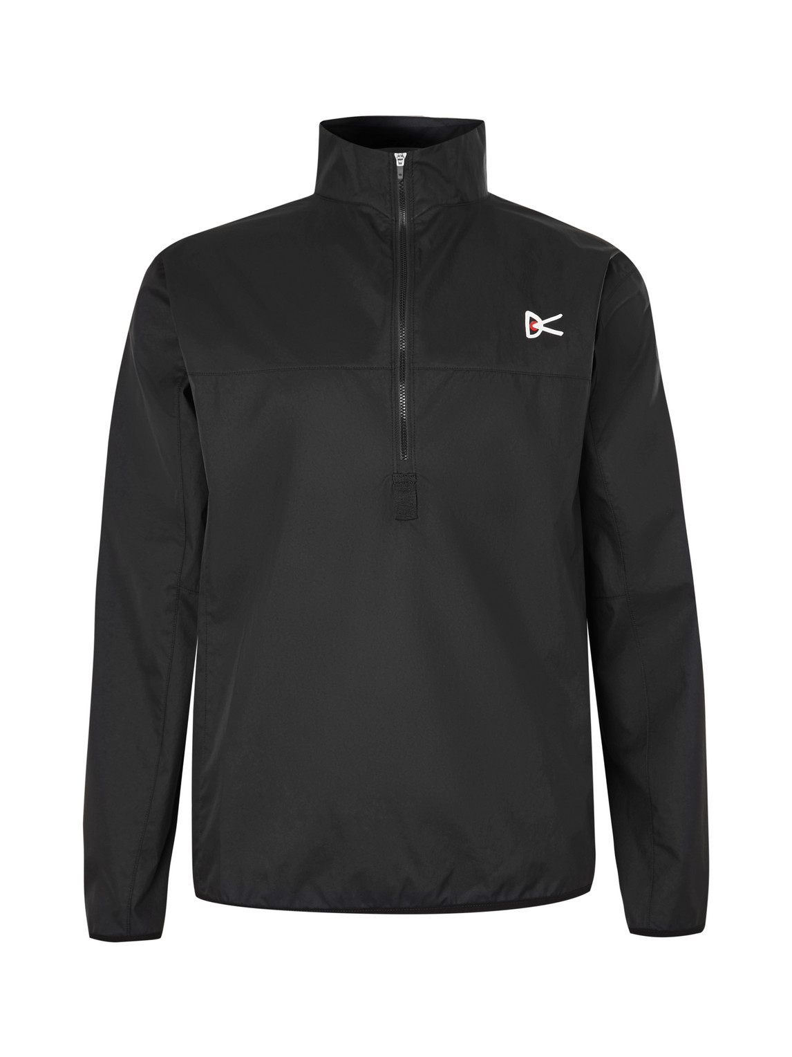 District Vision Theo Embroidered-motif Performance Jacket In Black