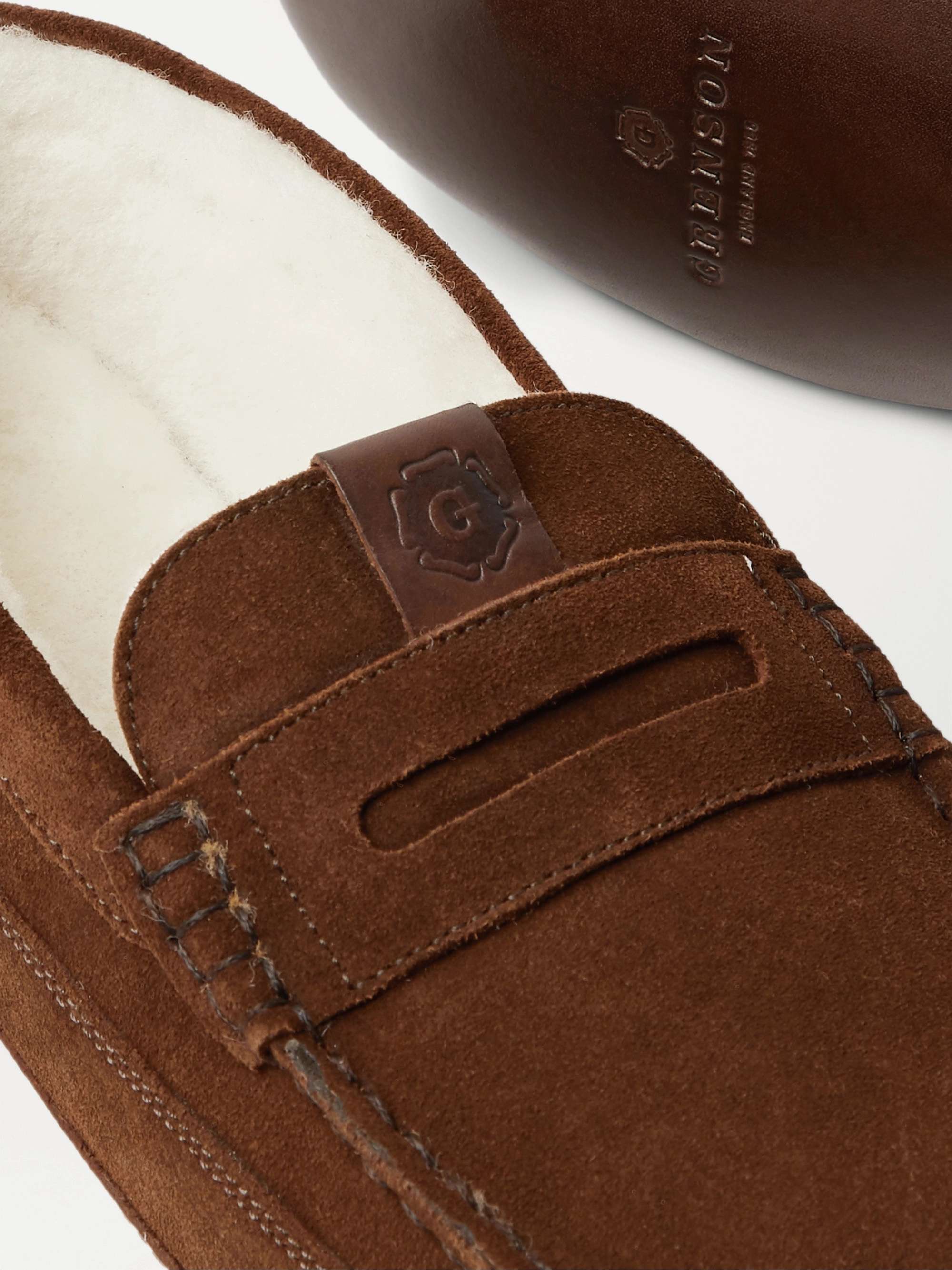 grenson shearling