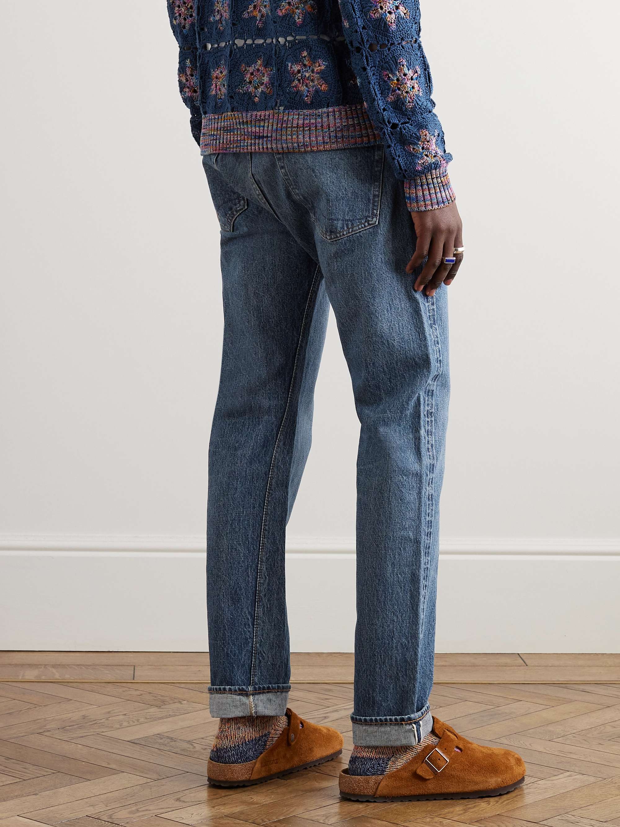 ORSLOW 107 Slim-Fit Selvedge Denim Jeans
