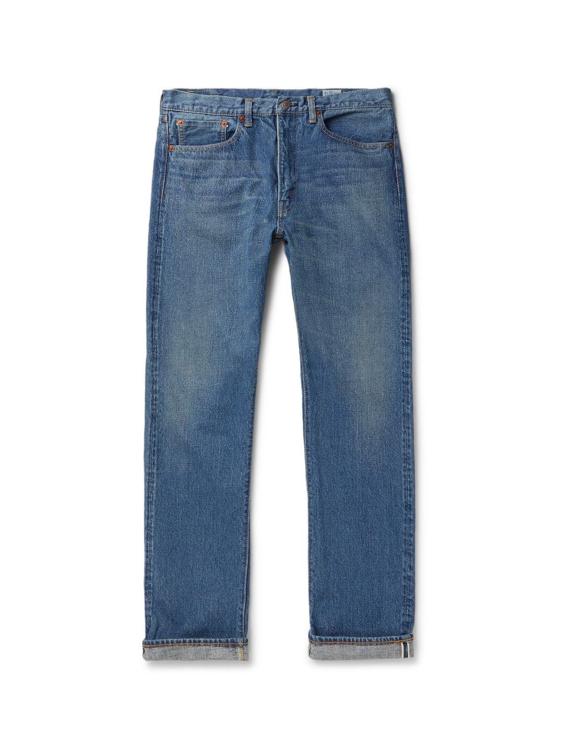 107 Slim-Fit Selvedge Denim Jeans