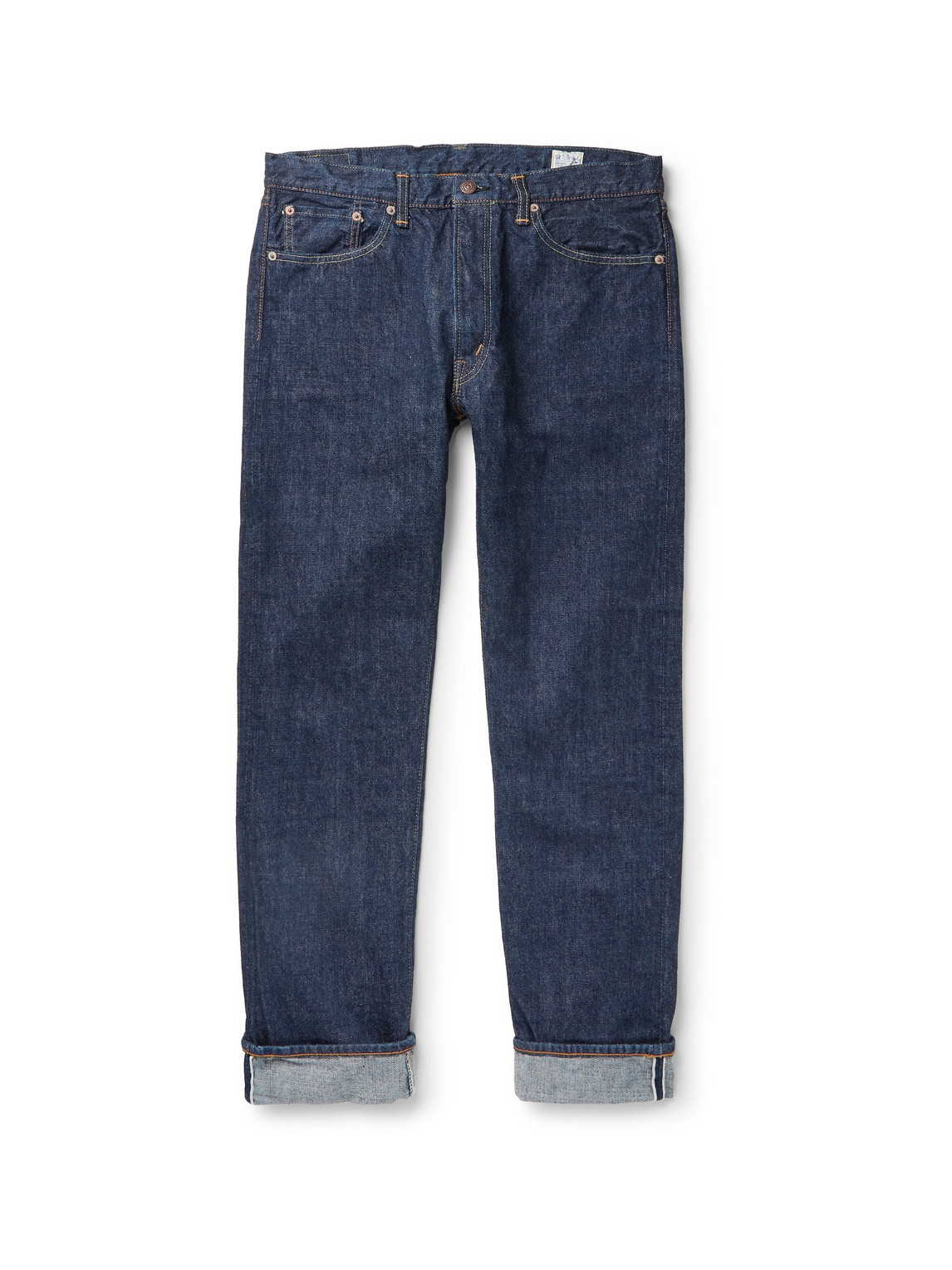 107 Slim-Fit Selvedge Denim Jeans