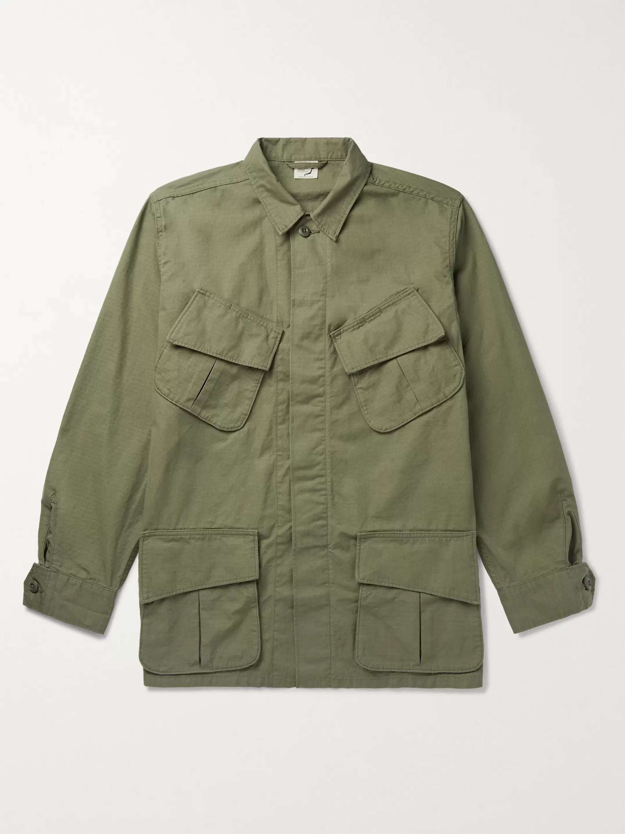 ORSLOW Cotton-Ripstop Field Jacket