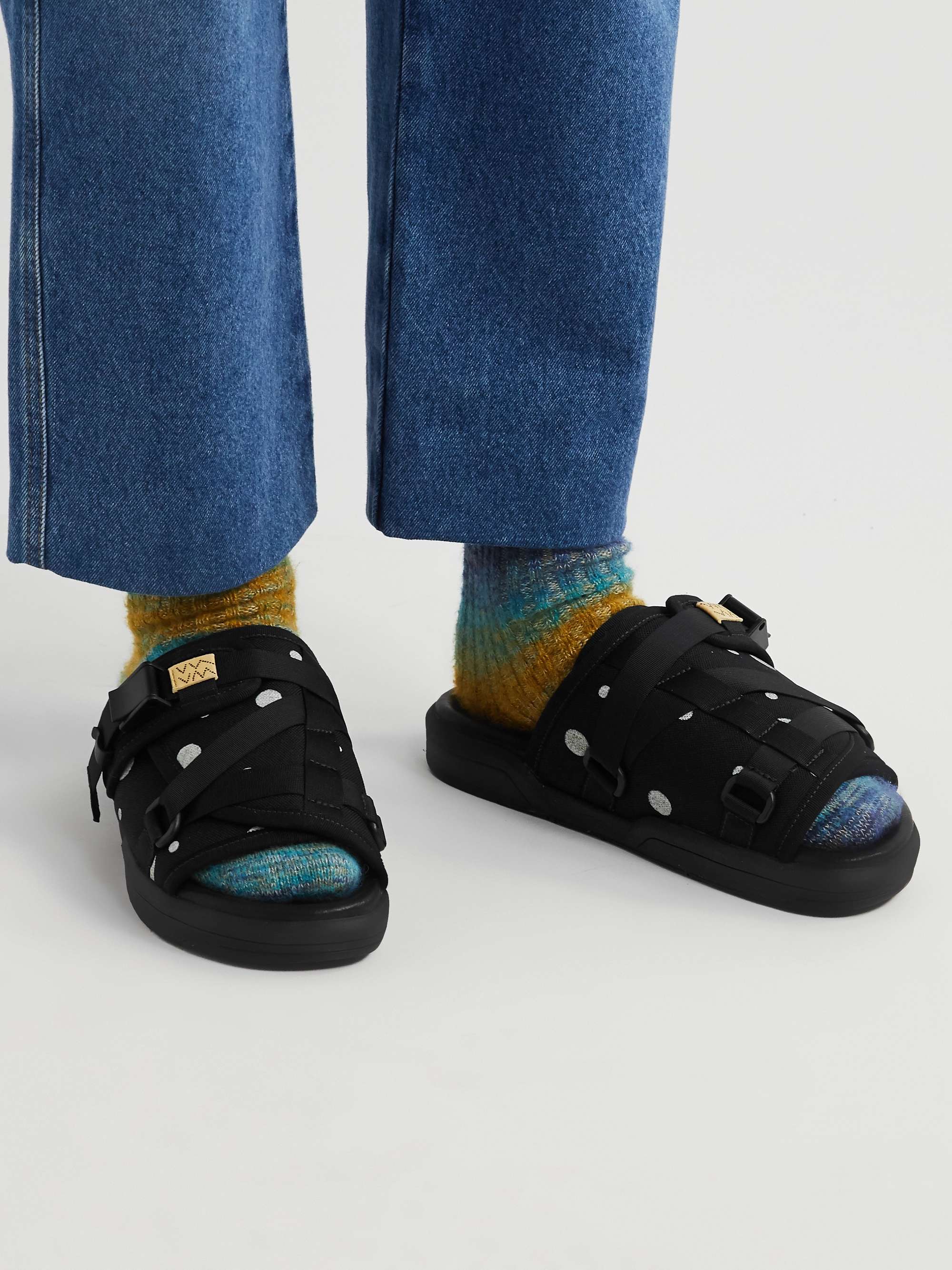 VISVIM Christo Canvas Sandals