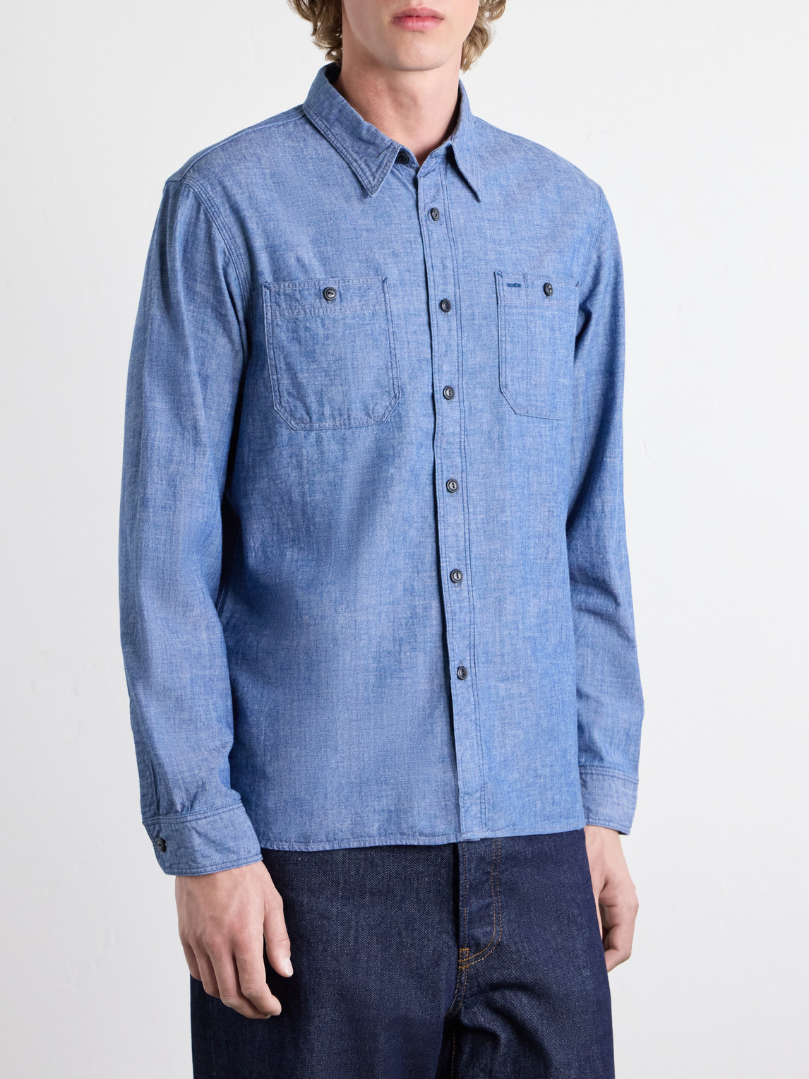 Cameron Cotton-Chambray Shirt