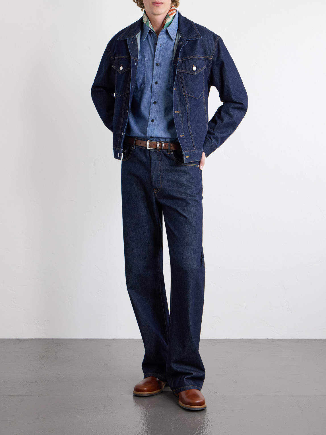 Cameron Cotton-Chambray Shirt