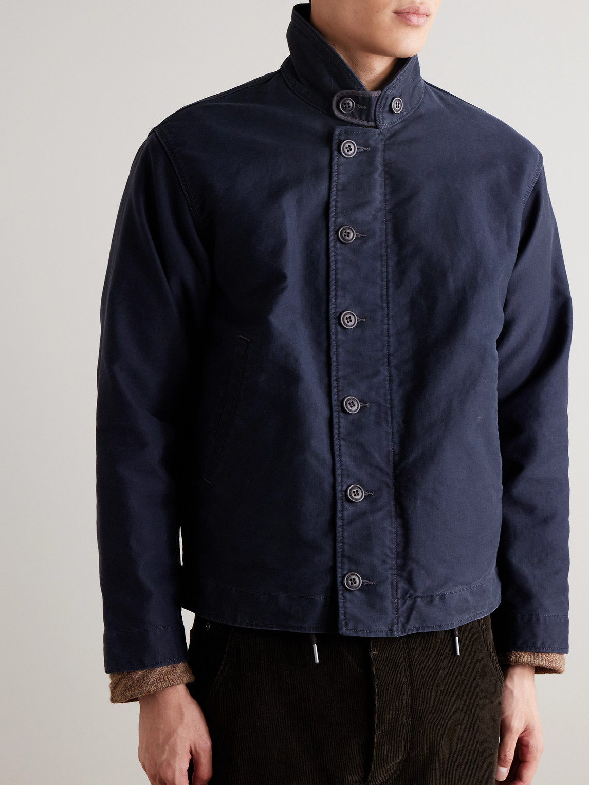 Cotton-Corduroy Deck Jacket