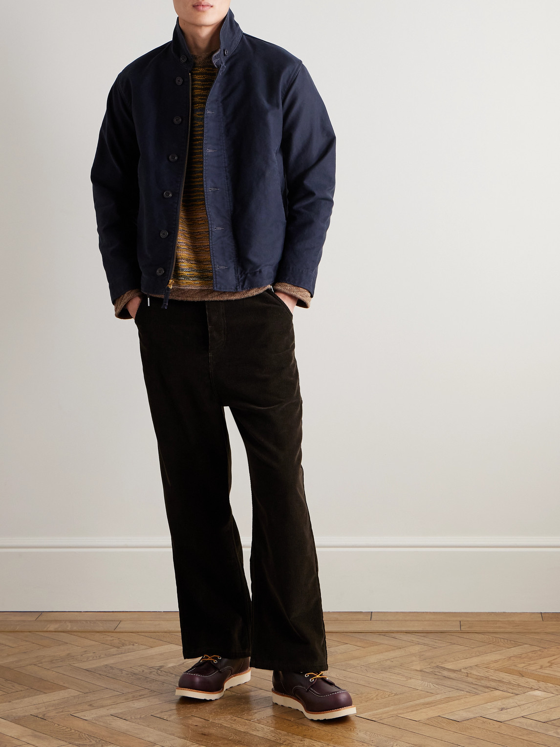 Cotton-Corduroy Deck Jacket