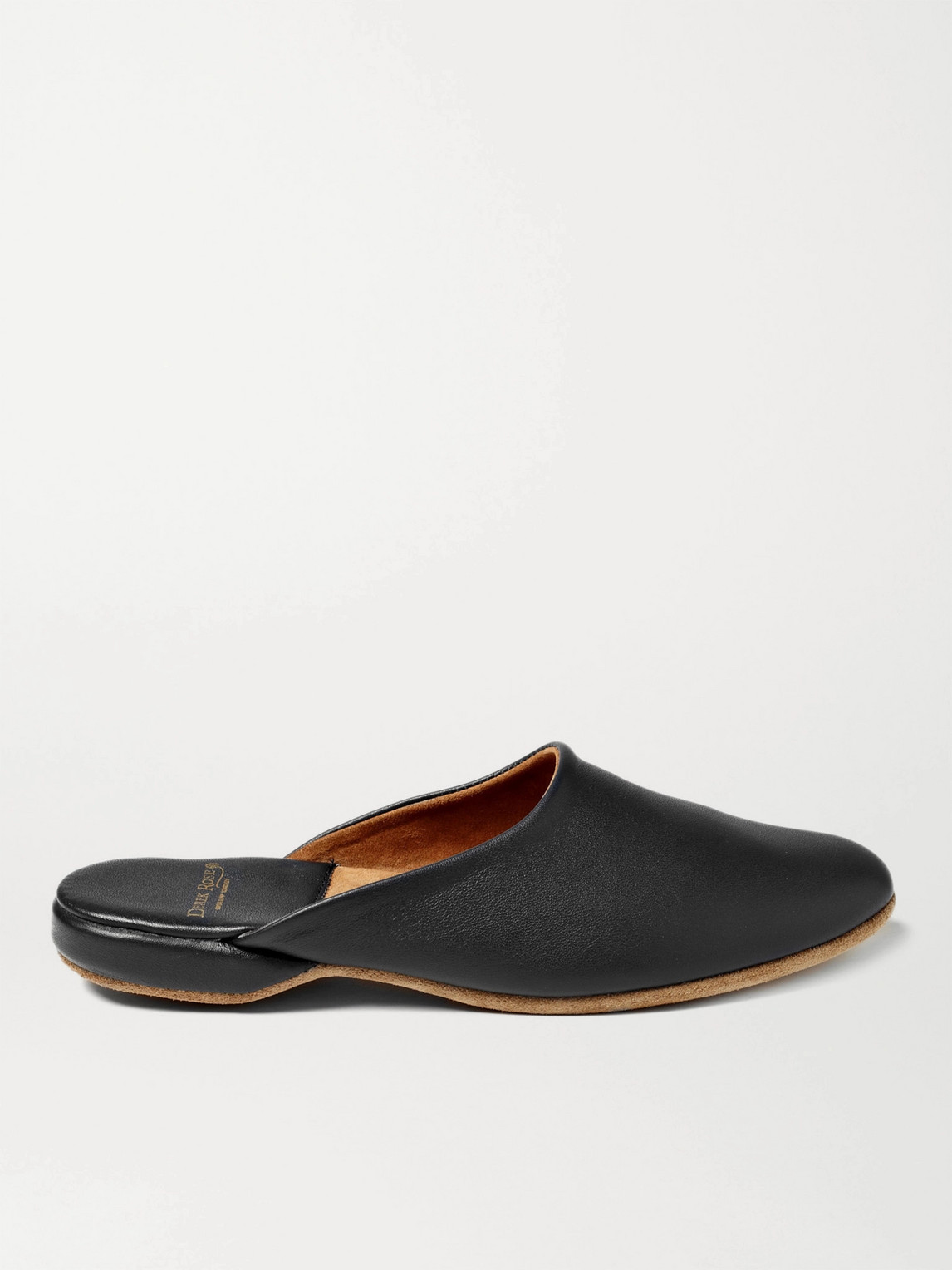 Derek Rose Morgan Leather Slippers - Men