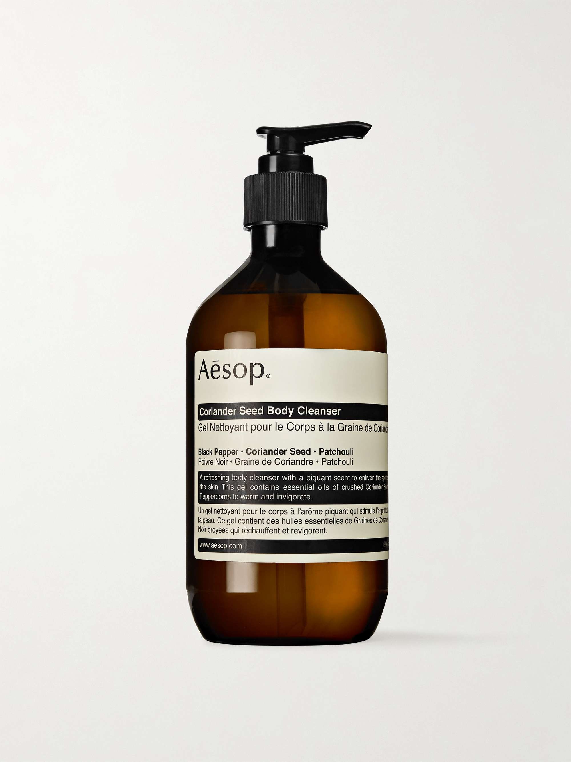 AESOP Coriander Seed Body Cleanser, 500ml for Men MR PORTER