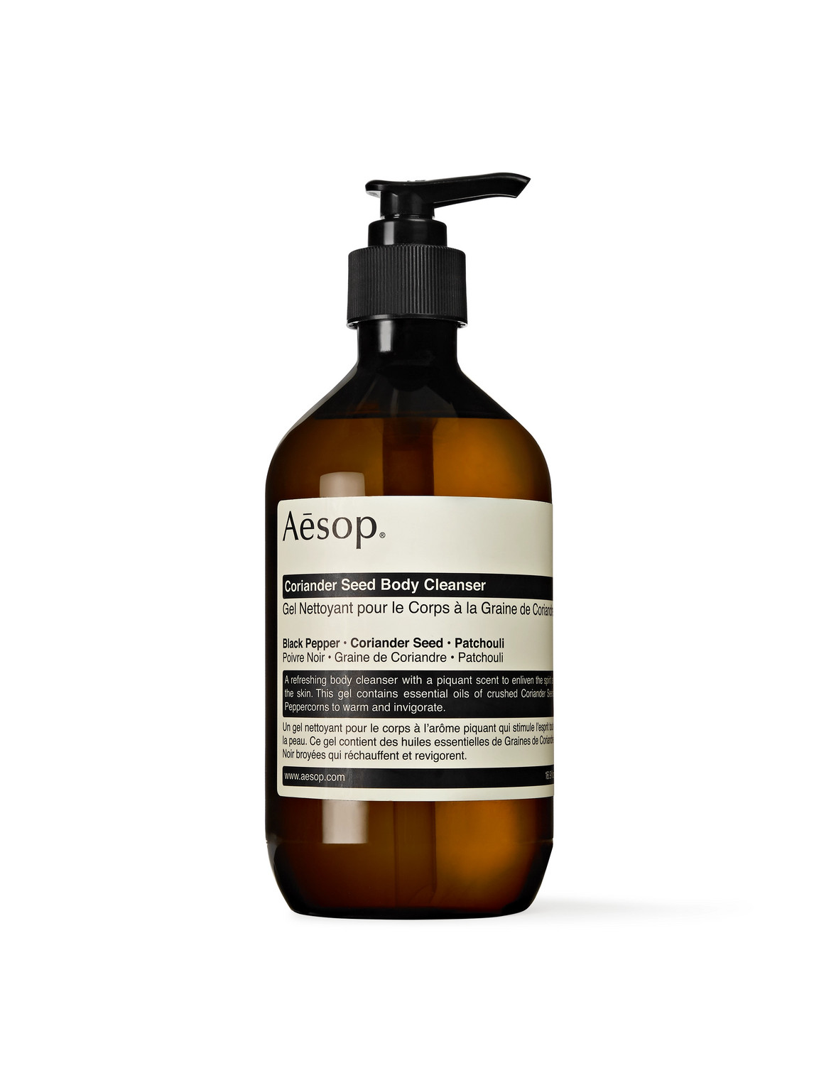 Shop Aesop Coriander Seed Body Cleanser, 500ml In Colorless