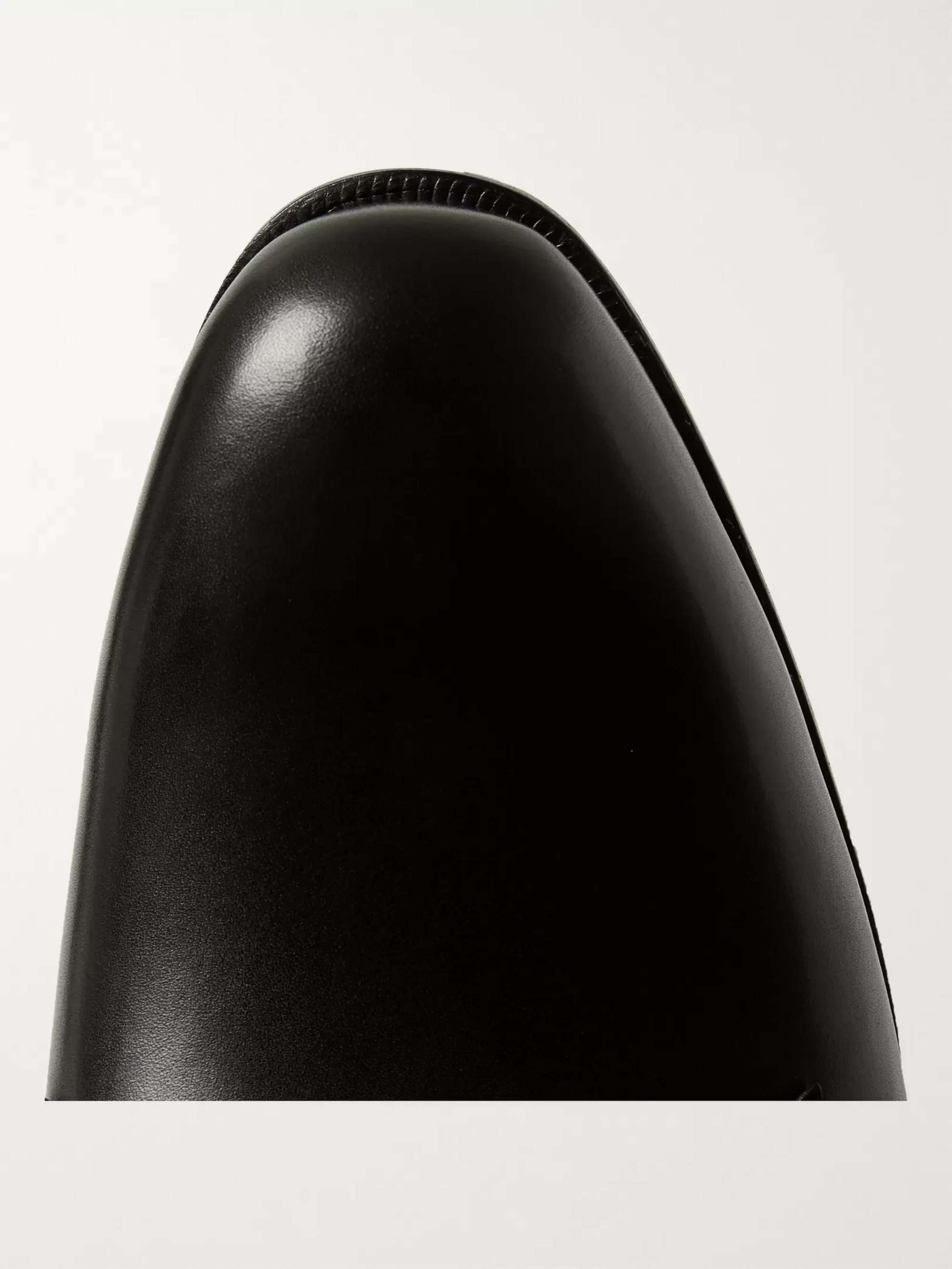 J.M. WESTON 531 Leather Monk Strap Shoes