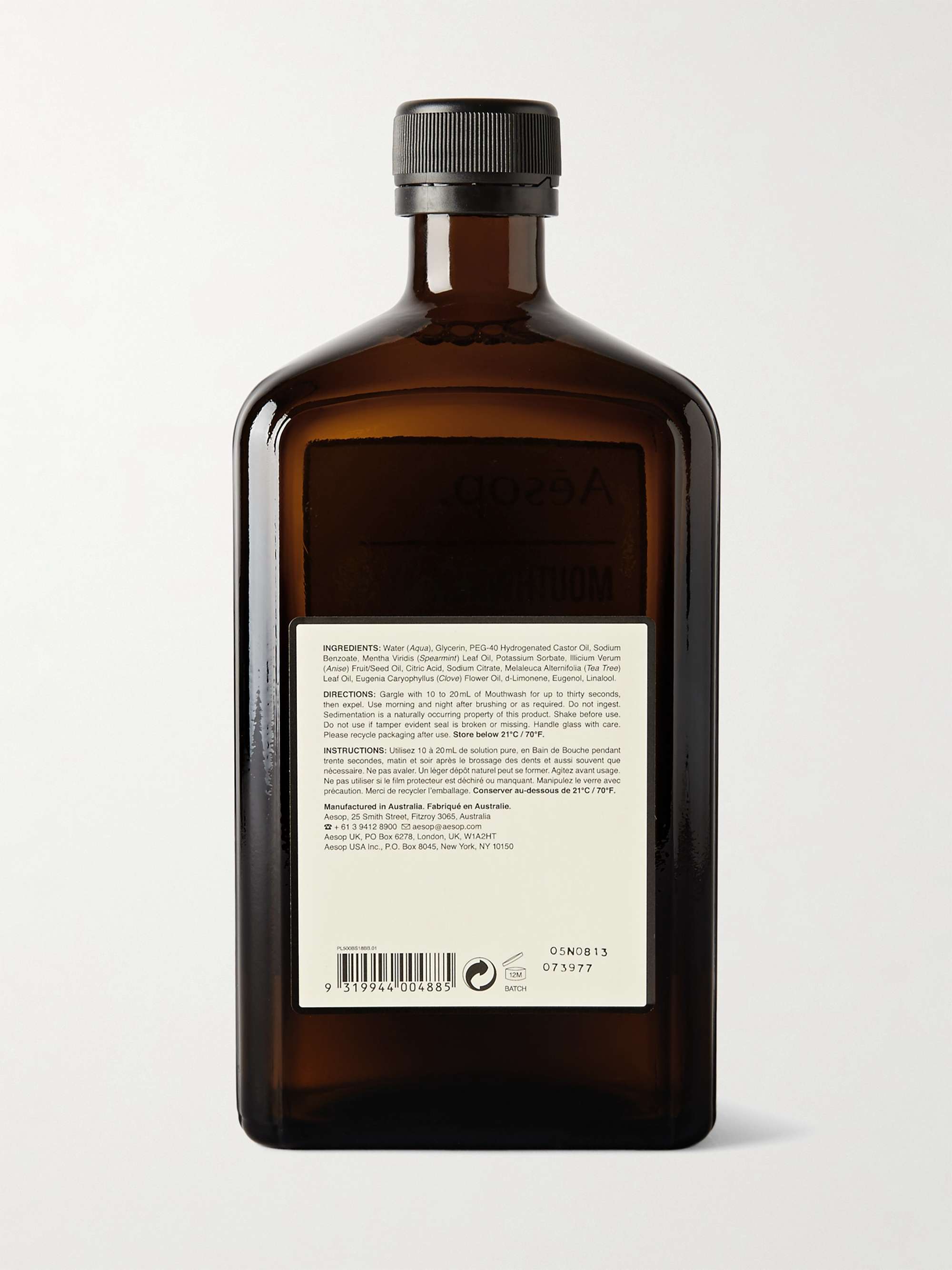 AESOP Mouthwash, 500ml