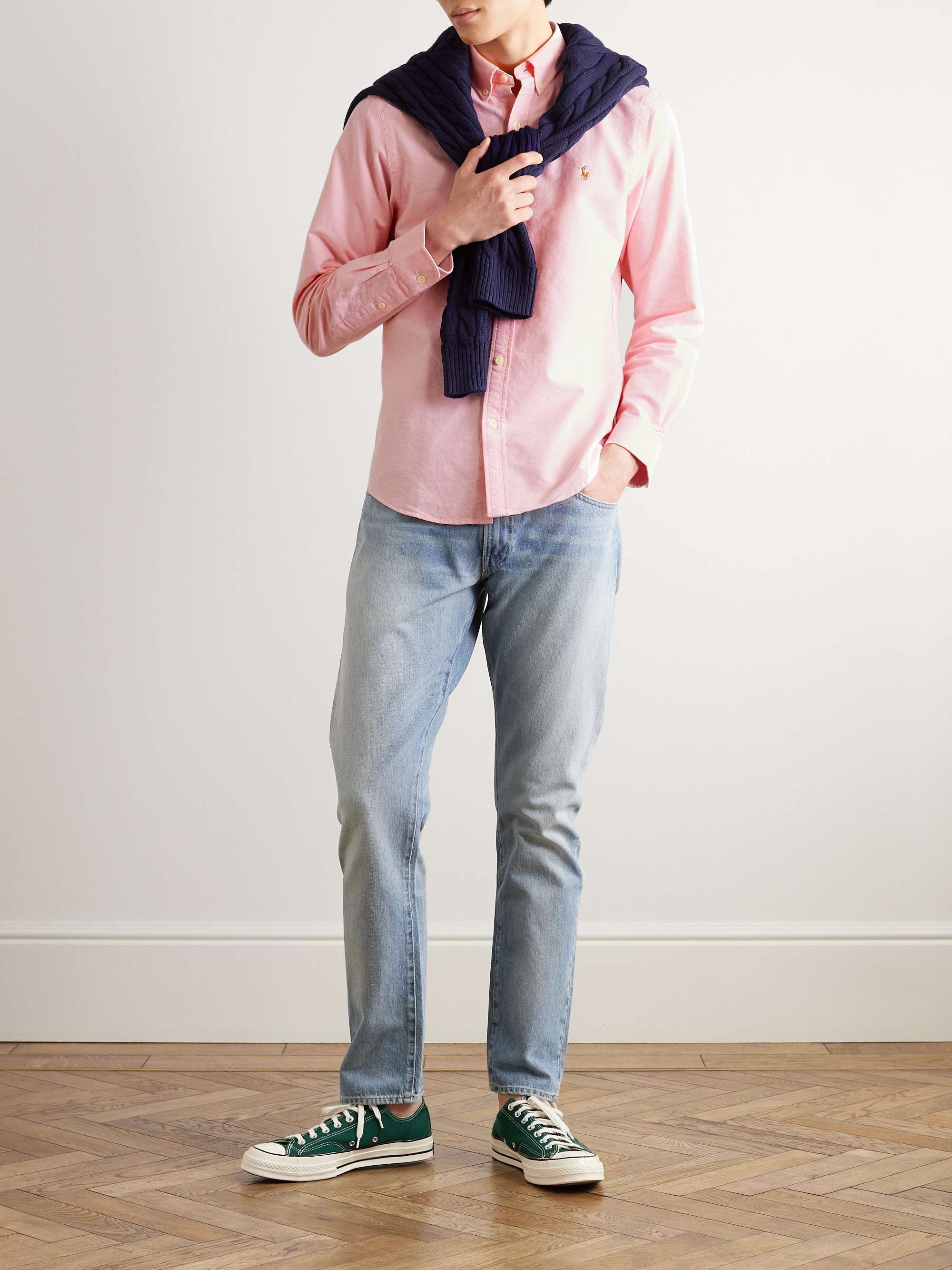 POLO RALPH LAUREN Slim-Fit Button-Down Collar Cotton Oxford Shirt