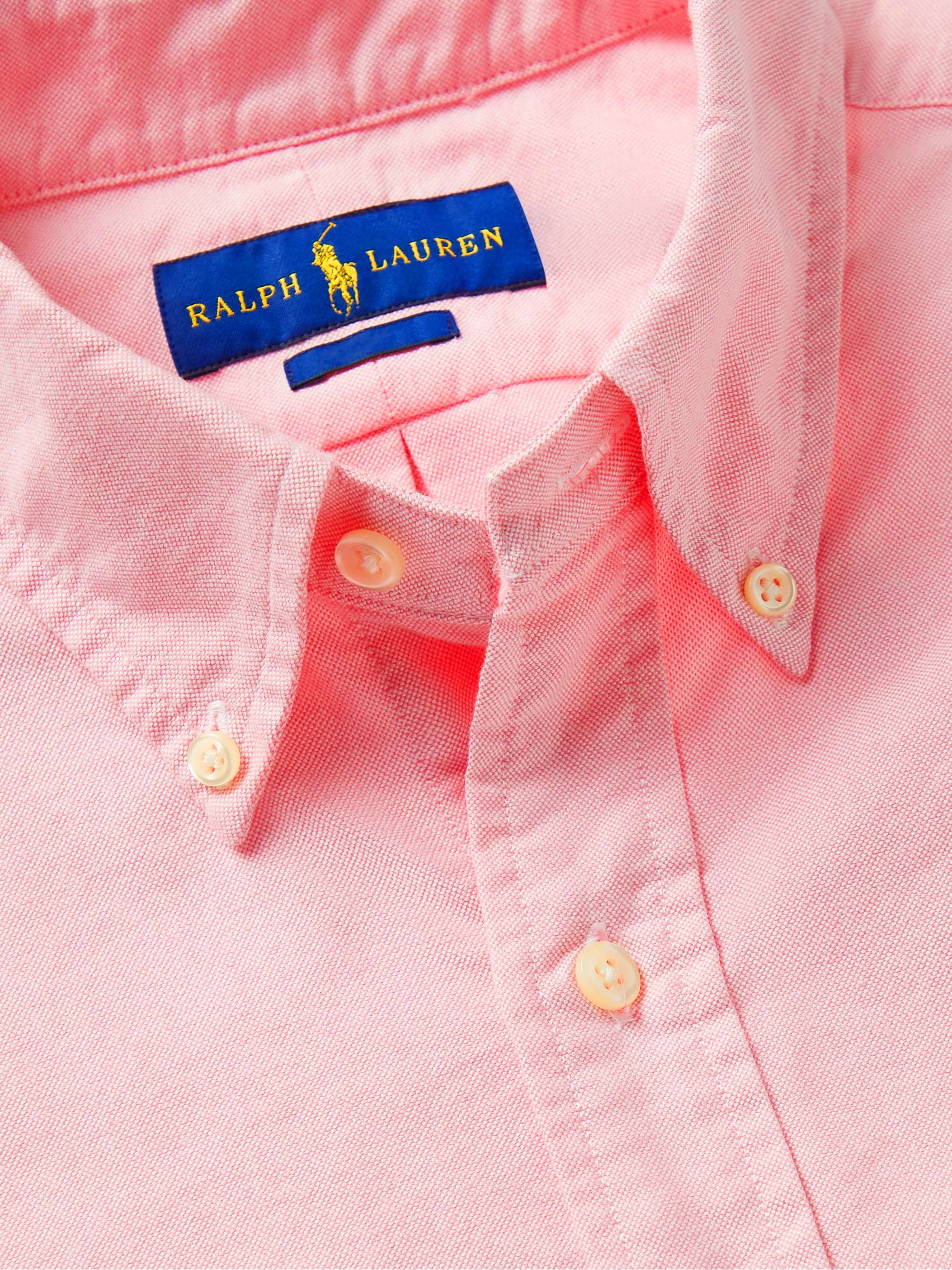 POLO RALPH LAUREN Slim-Fit Button-Down Collar Cotton Oxford Shirt