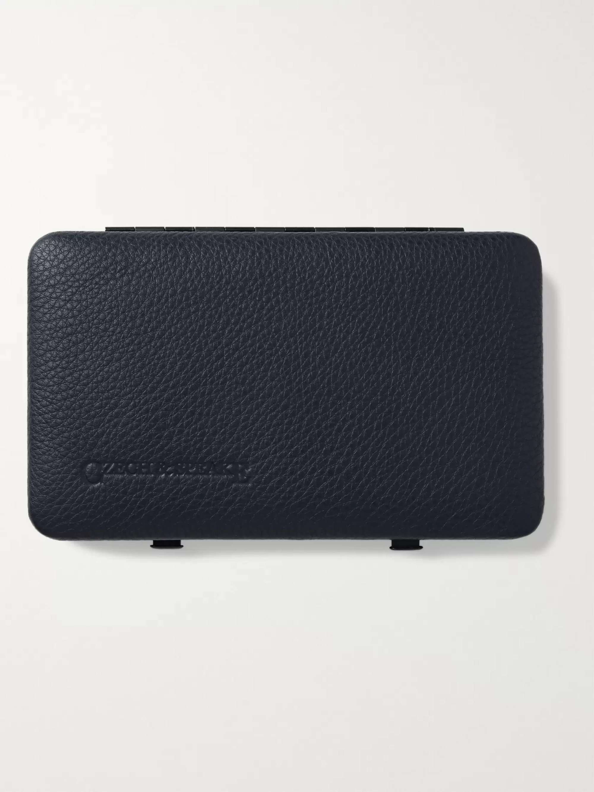 CZECH & SPEAKE Leather-Bound Manicure Set