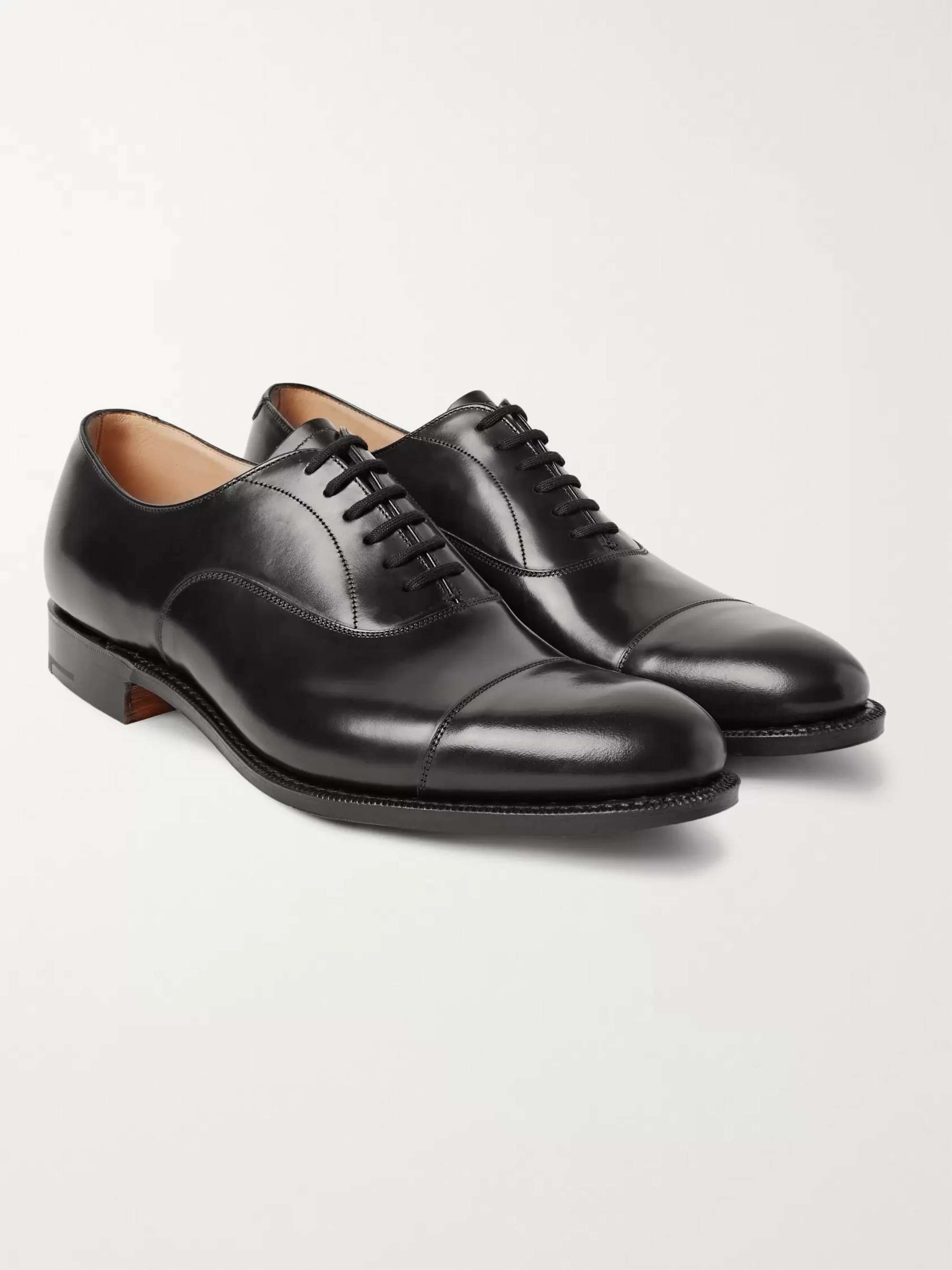 CHURCH'S Dubai Polished-Leather Oxford Shoes