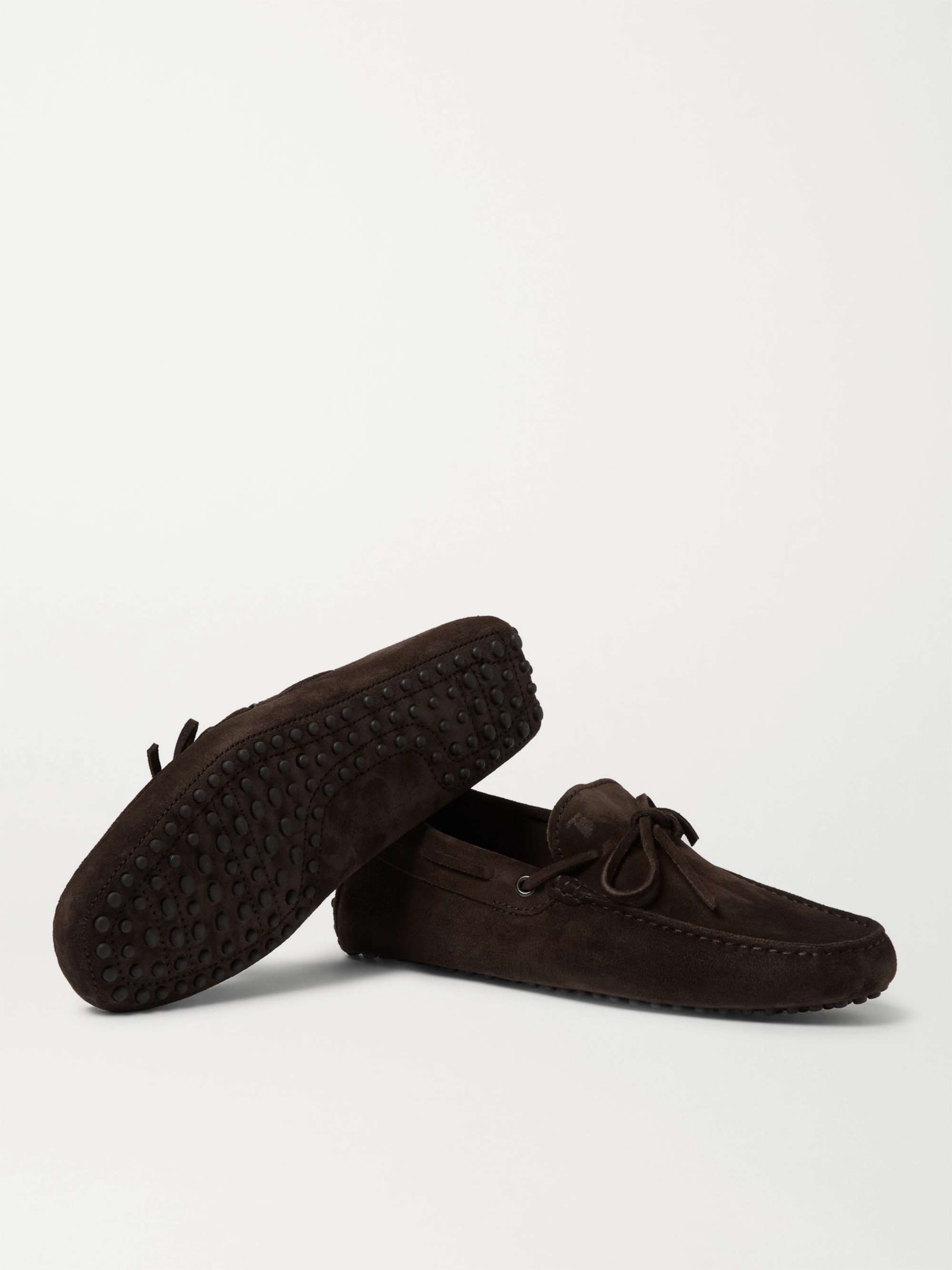 TOD'S Gommino Suede Driving Shoes