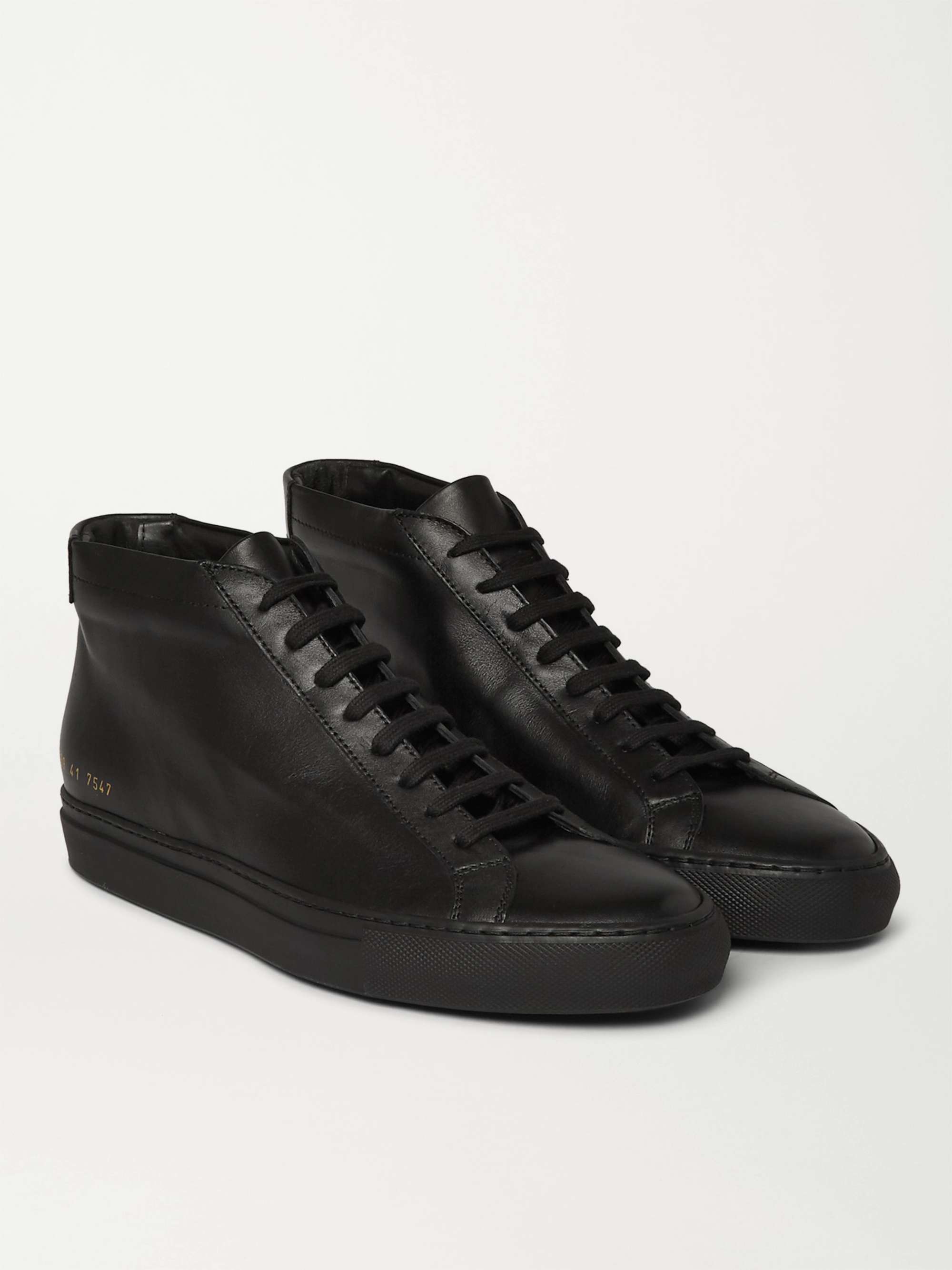 COMMON PROJECTS Original Achilles Leather High-Top Sneakers