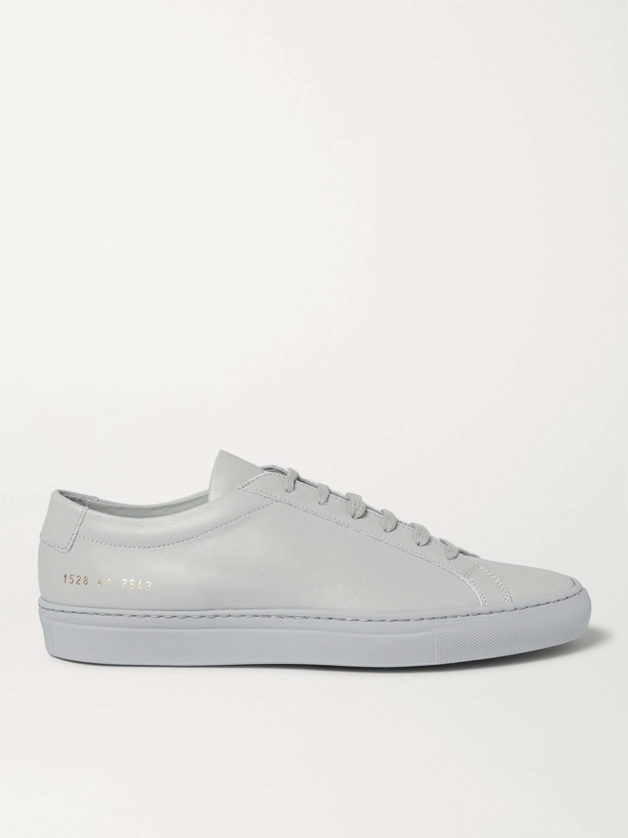 Common Projects - Men - Original Achilles Leather Sneakers Gray - EU 42