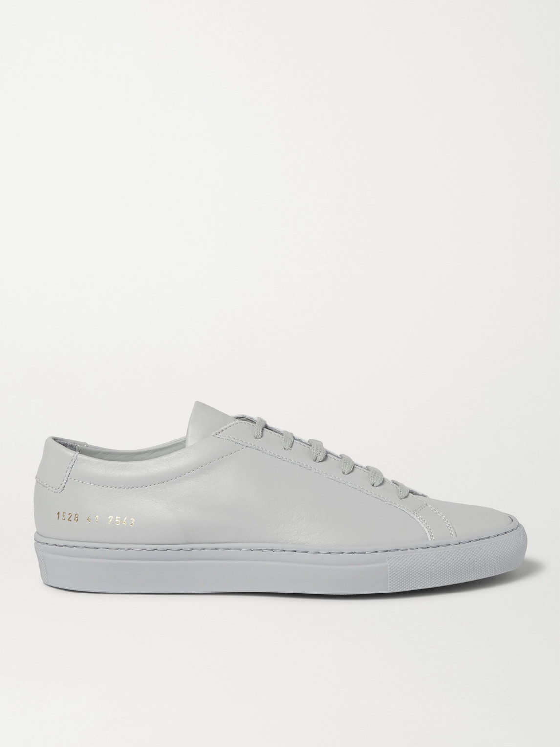 Common Projects Original Achilles Leather Sneakers In Gray