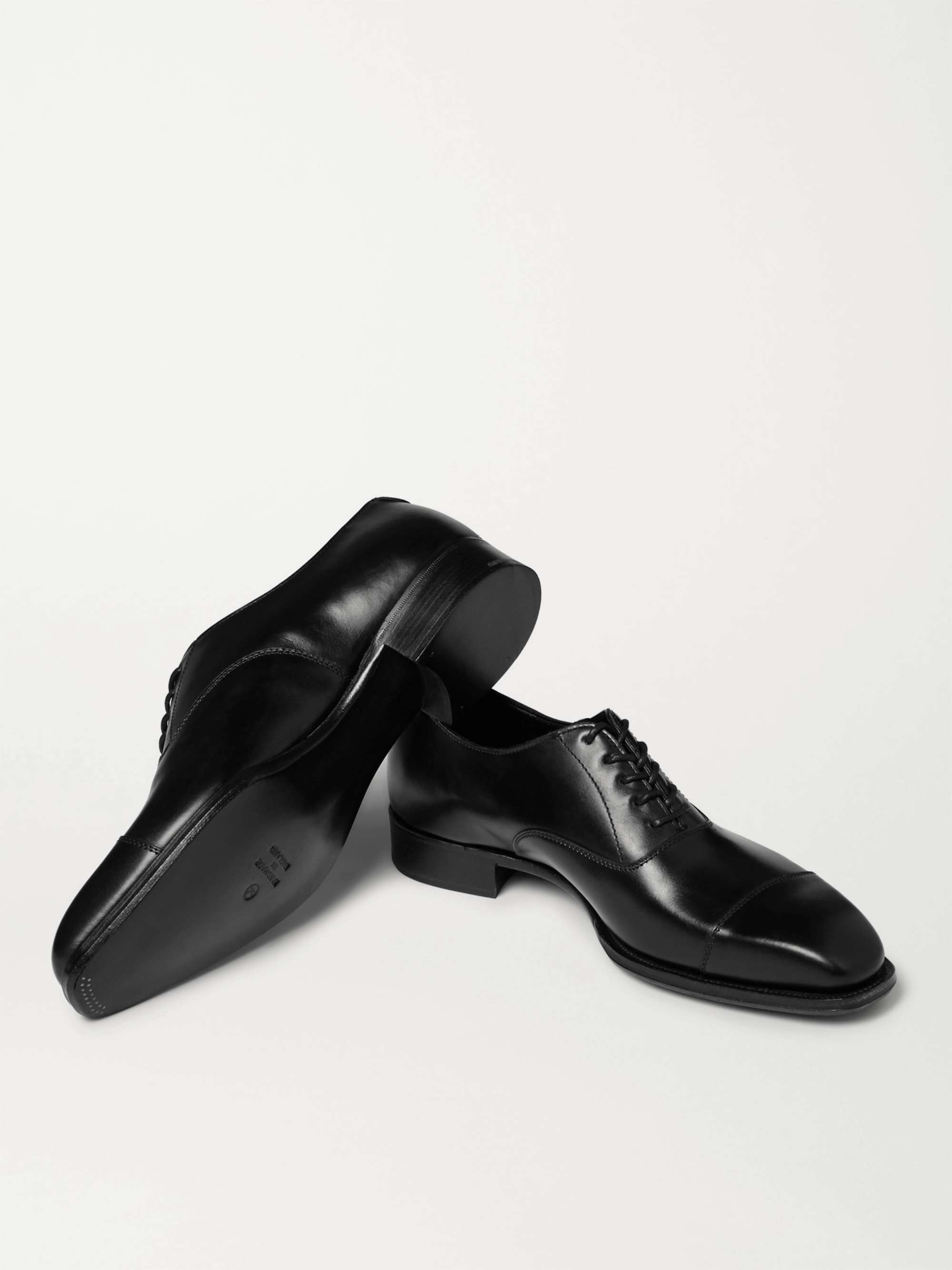 KINGSMAN + George Cleverley Leather Oxford Shoes
