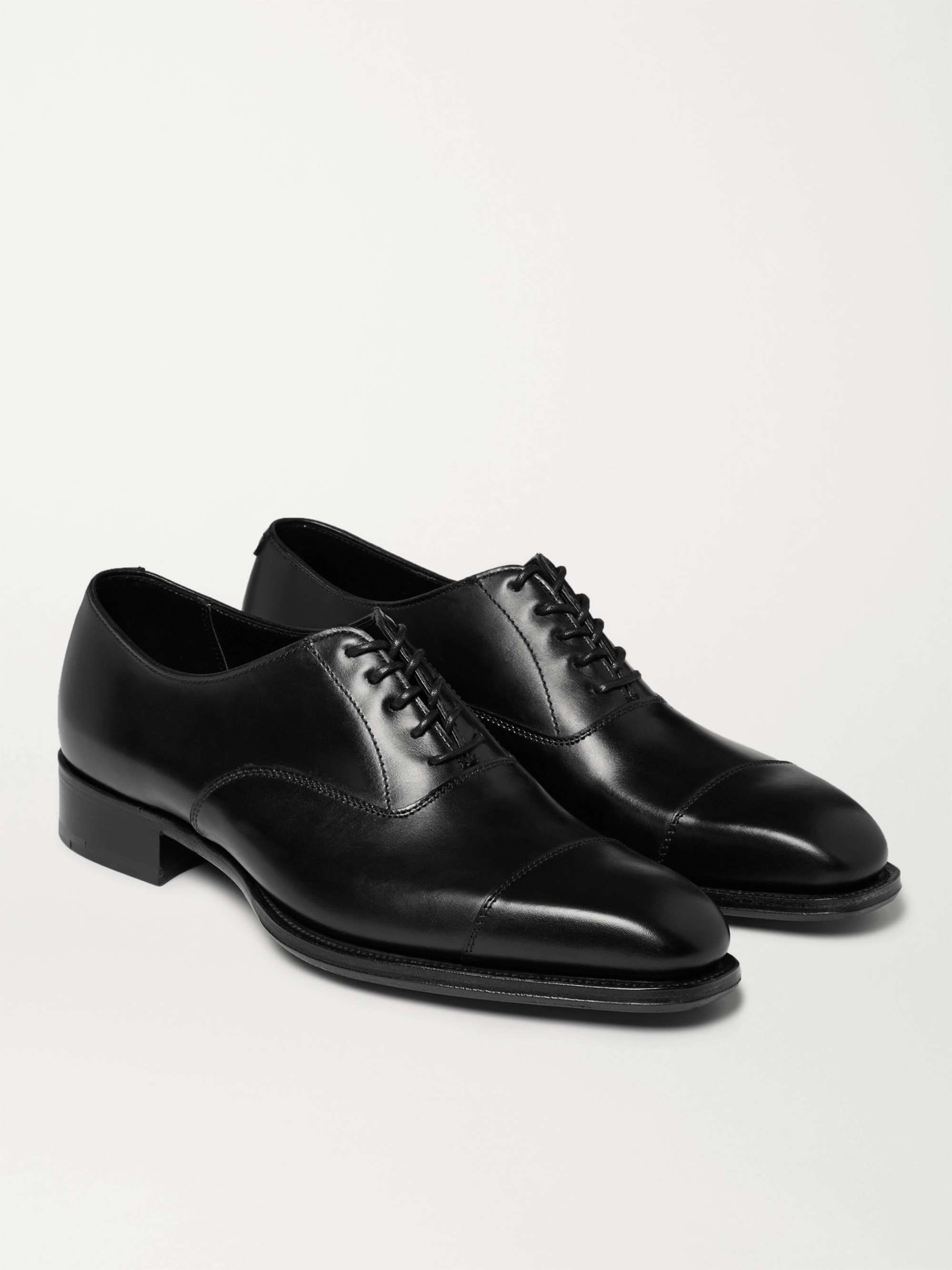 KINGSMAN + George Cleverley Leather Oxford Shoes