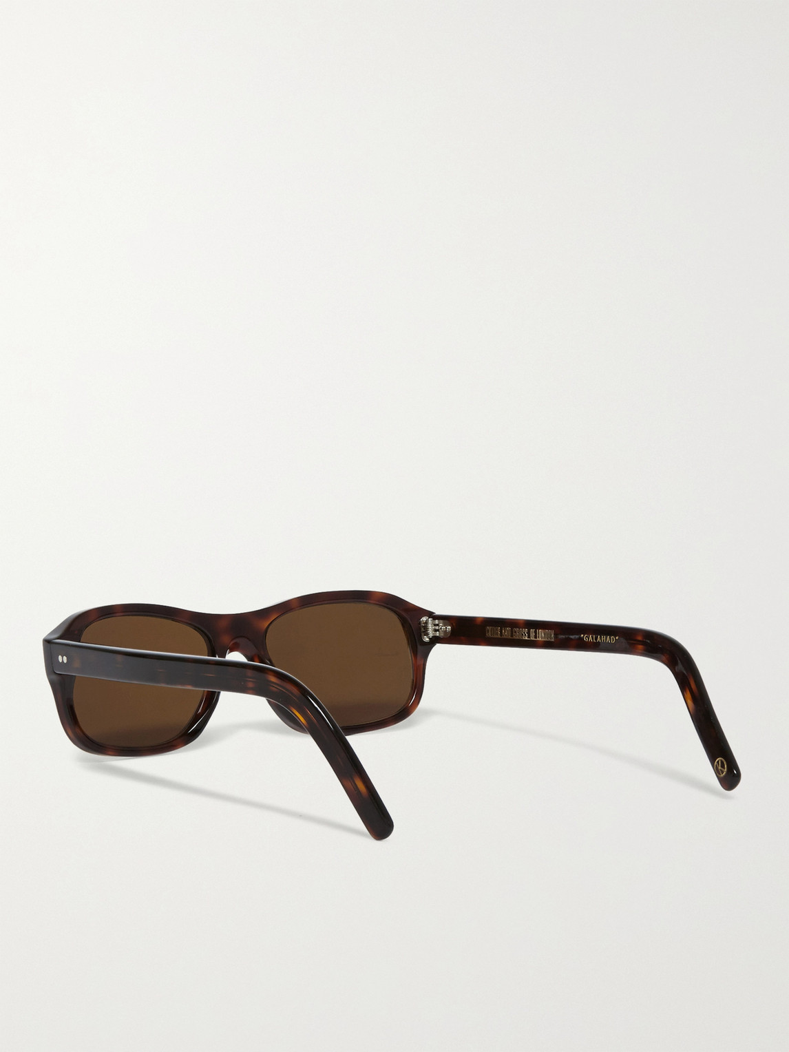 Shop Kingsman Cutler And Gross Square-frame Tortoiseshell Acetate Sunglasses