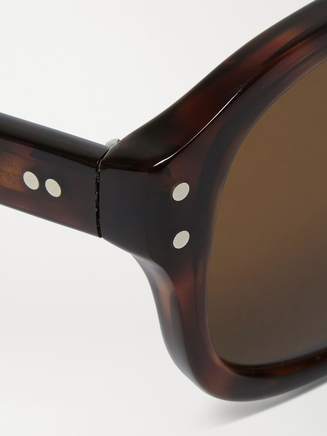 Shop Kingsman Cutler And Gross Square-frame Tortoiseshell Acetate Sunglasses