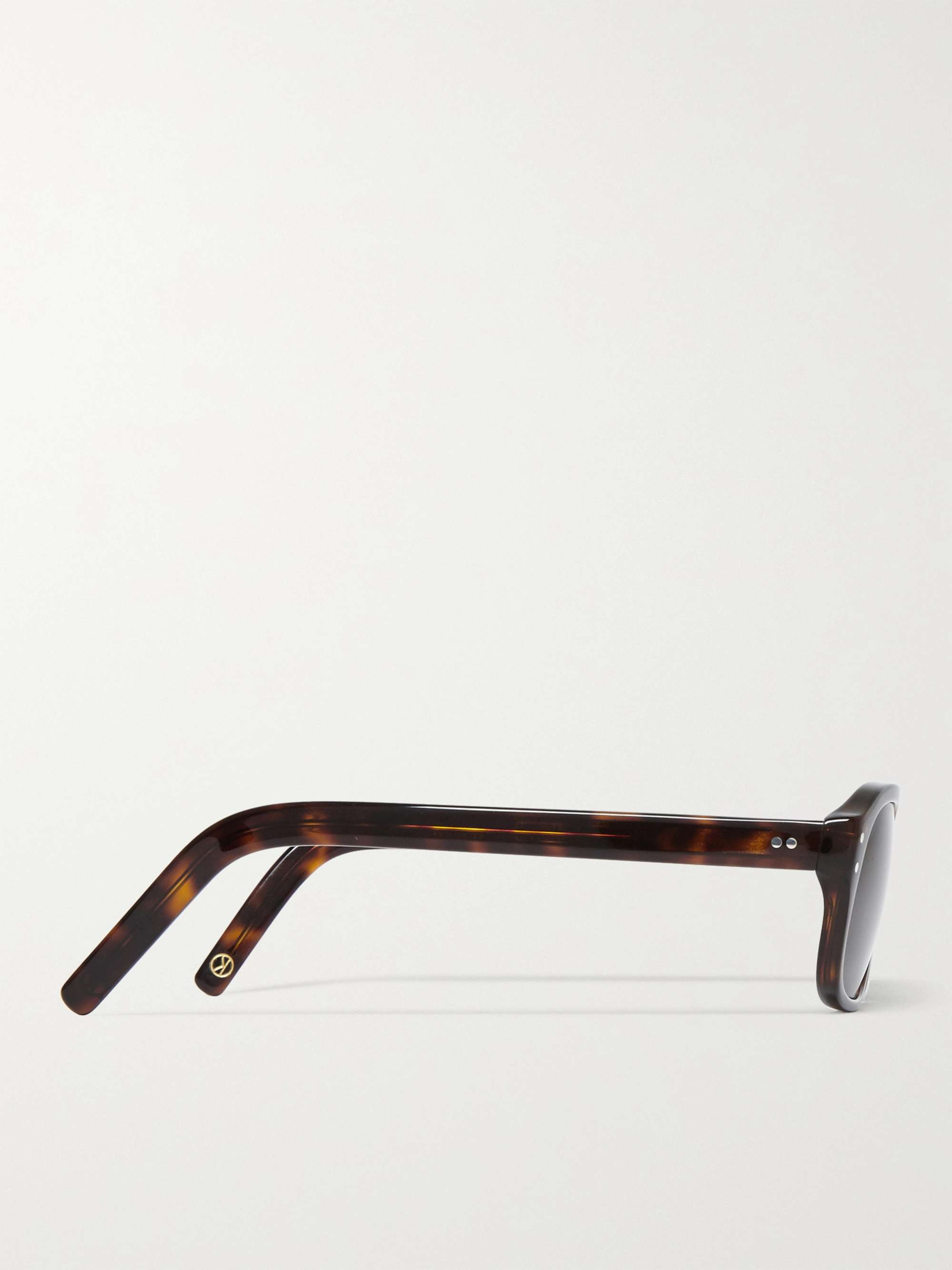 KINGSMAN + Cutler and Gross Square-Frame Tortoiseshell Acetate Sunglasses