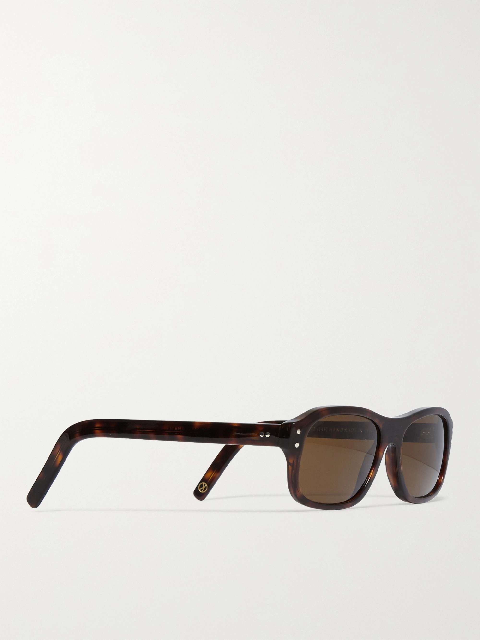 KINGSMAN + Cutler and Gross Square-Frame Tortoiseshell Acetate Sunglasses