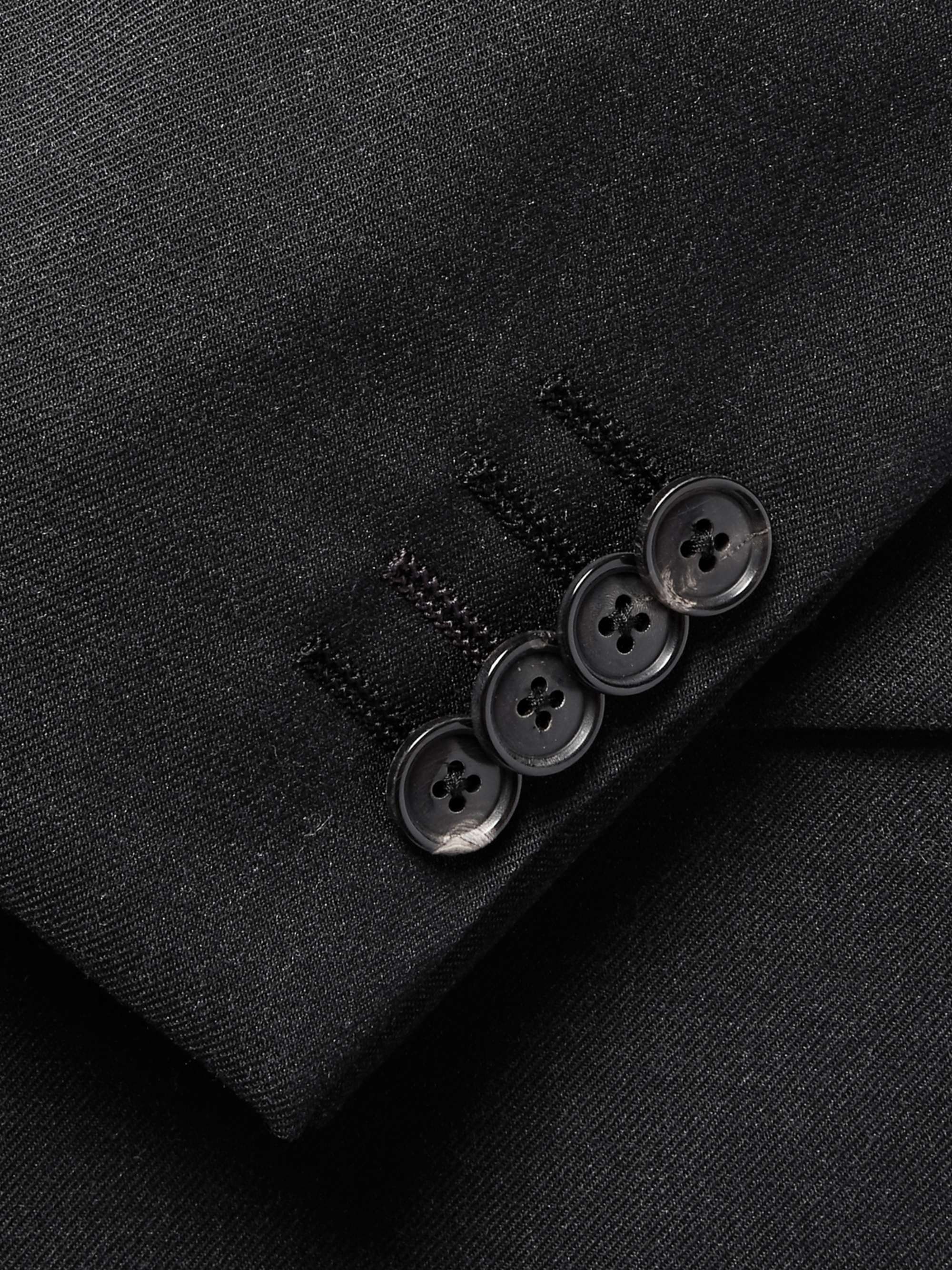PAUL SMITH Grey A Suit To Travel In Soho Slim-Fit Wool Suit