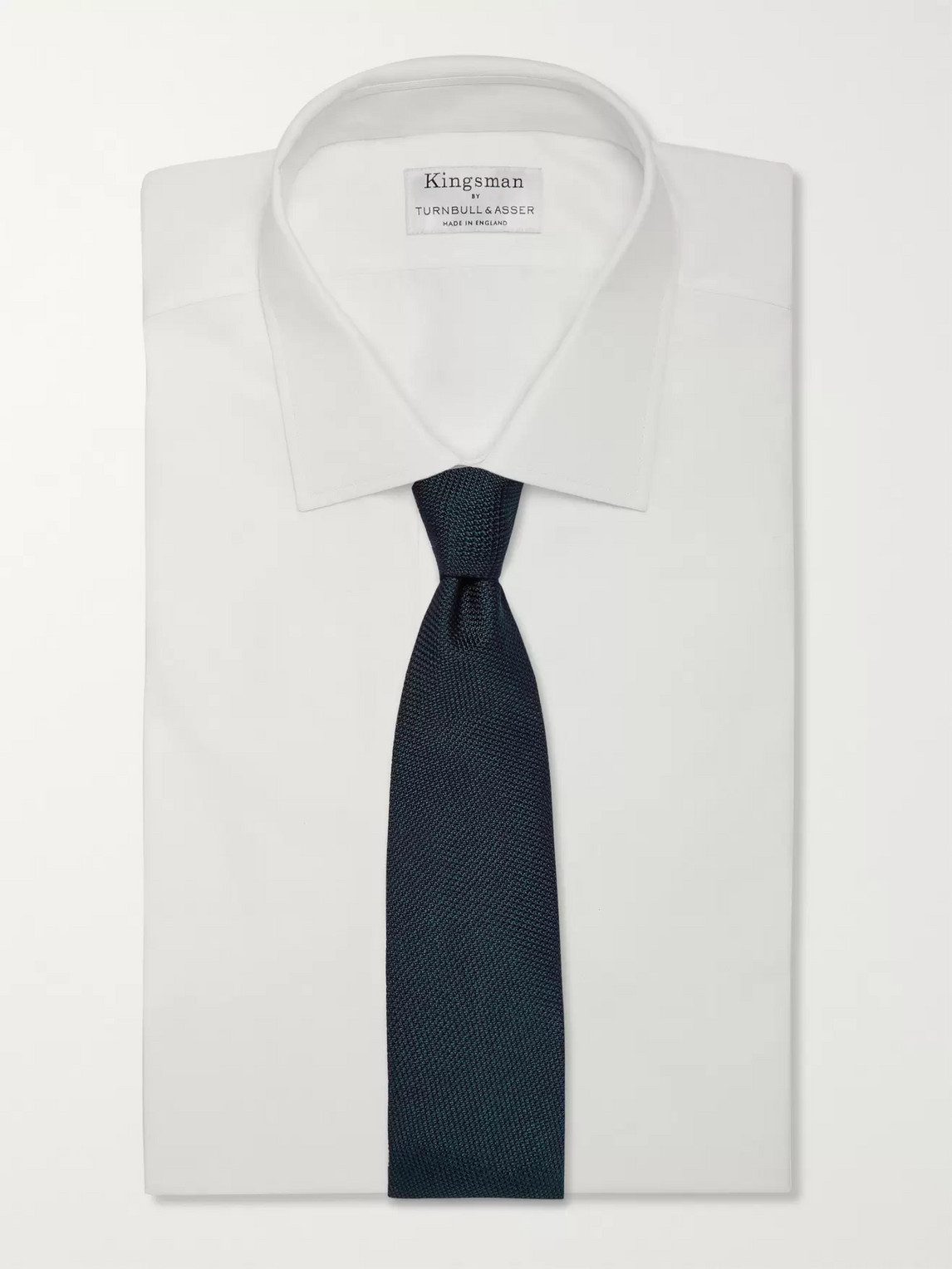 KINGSMAN DRAKE'S 8CM SILK-GRENADINE TIE