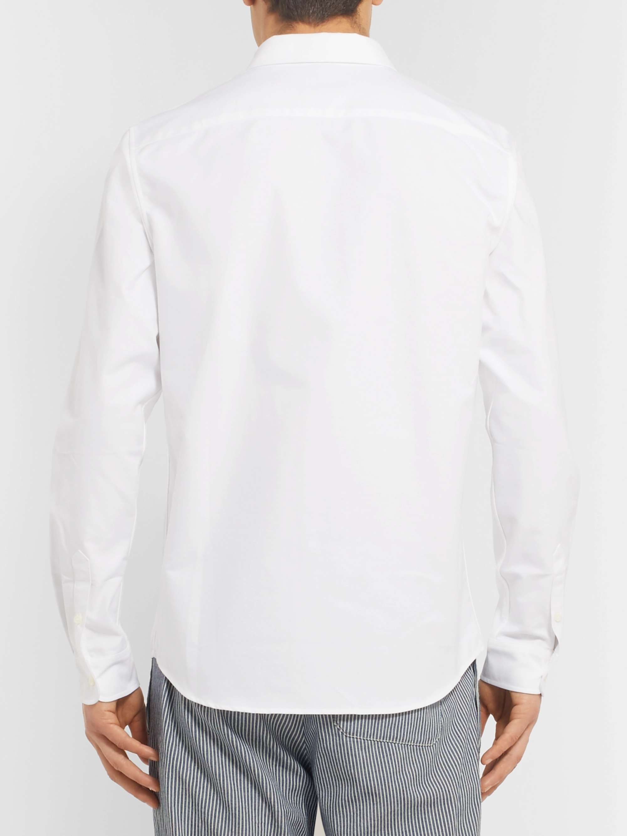 A.P.C. Slim-Fit Button-Down Collar Cotton Oxford Shirt