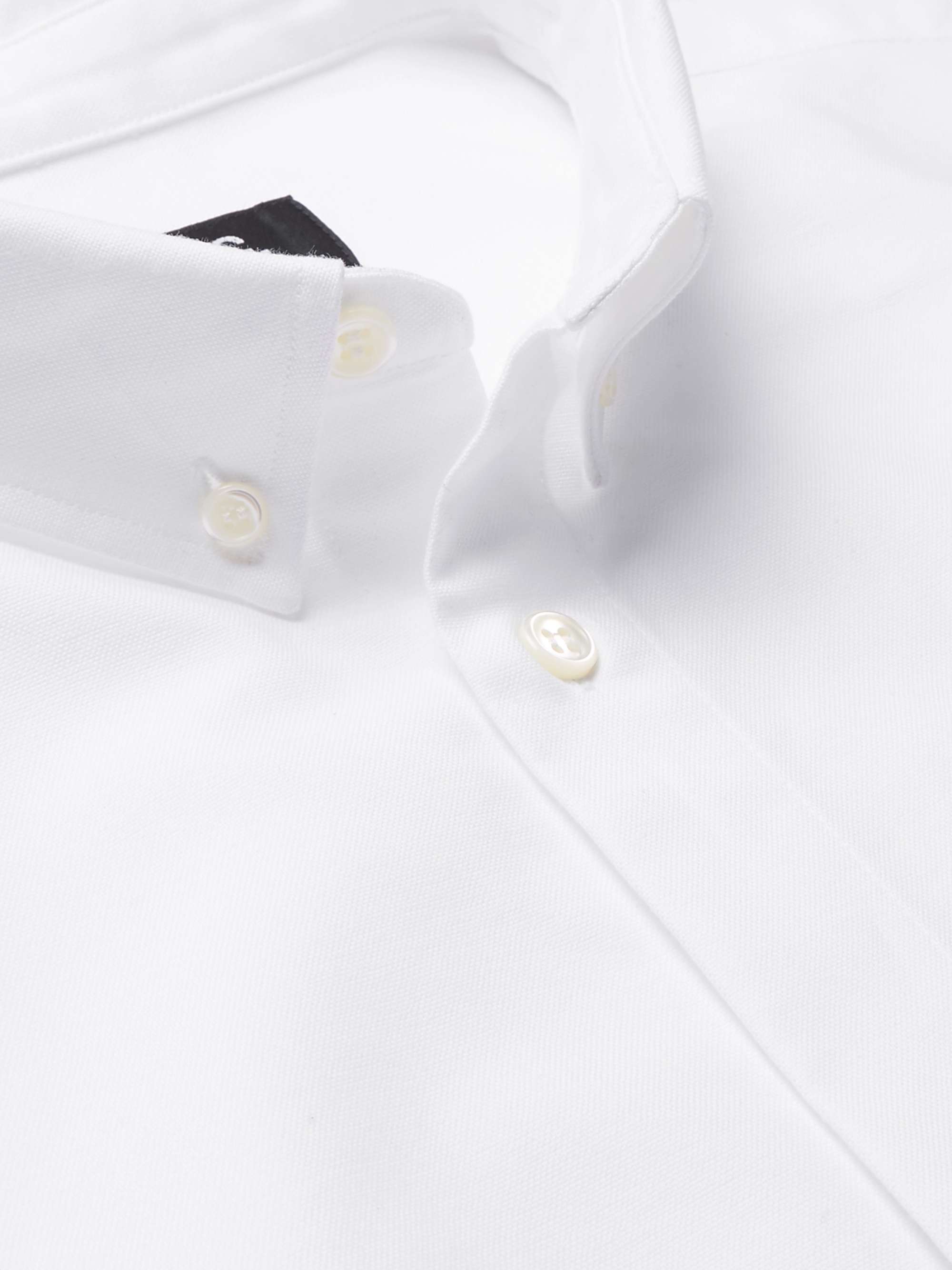 A.P.C. Slim-Fit Button-Down Collar Cotton Oxford Shirt