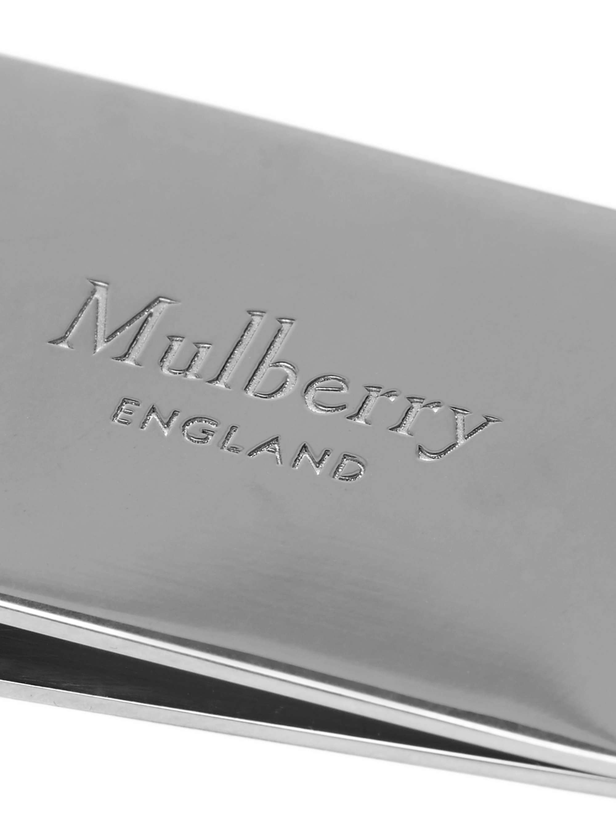 Silver-Tone Money Clip