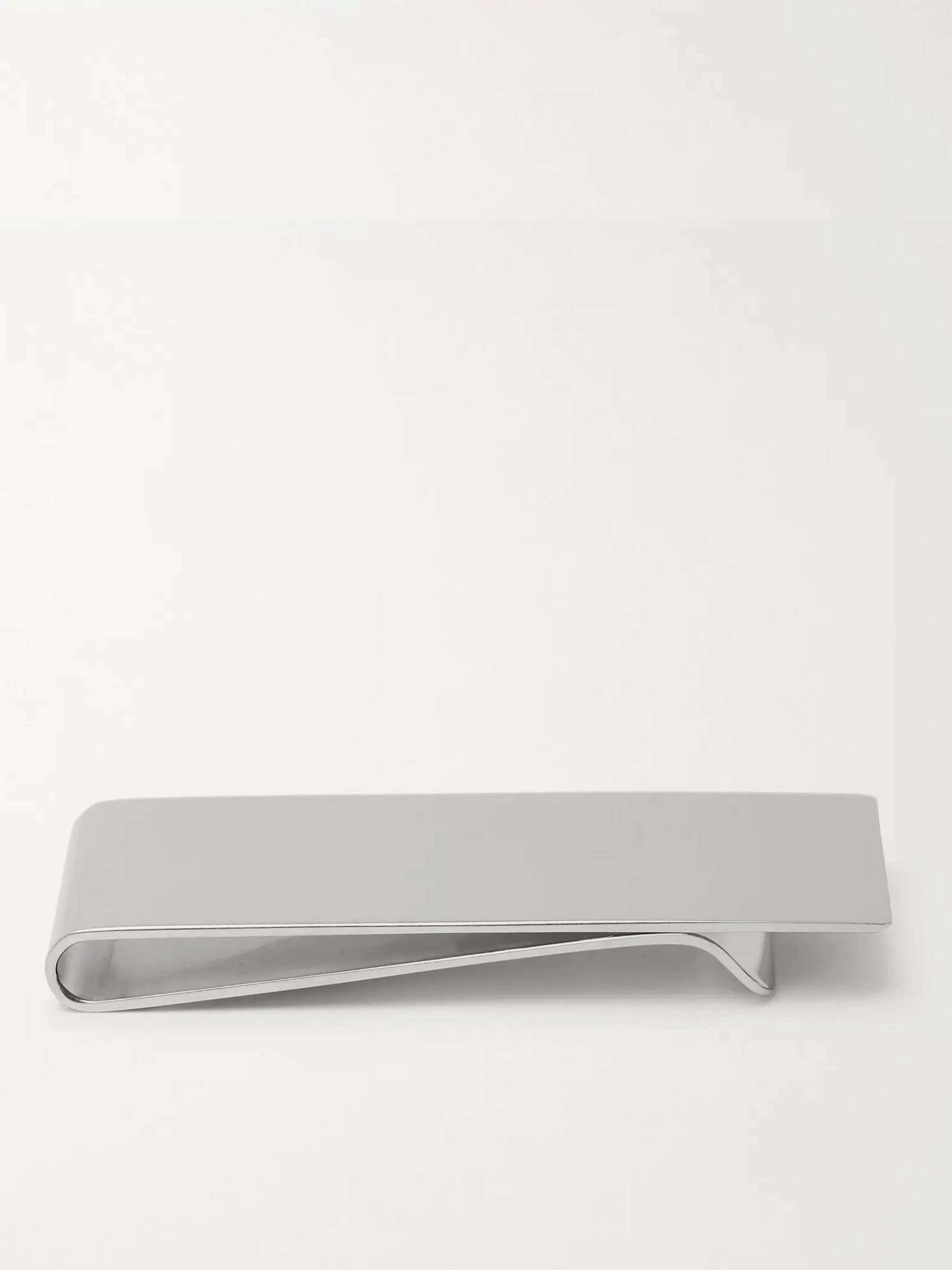Silver-Tone Money Clip - silver - One Size