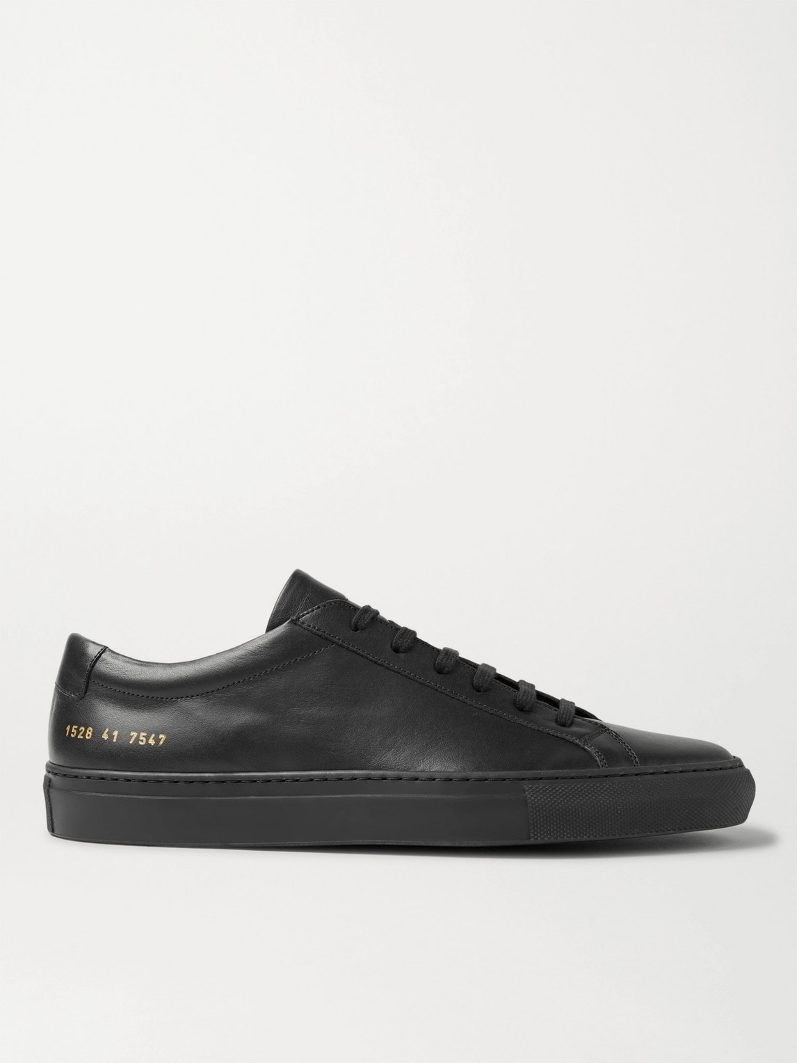 Common Projects Original Achilles Leather Sneakers In Black