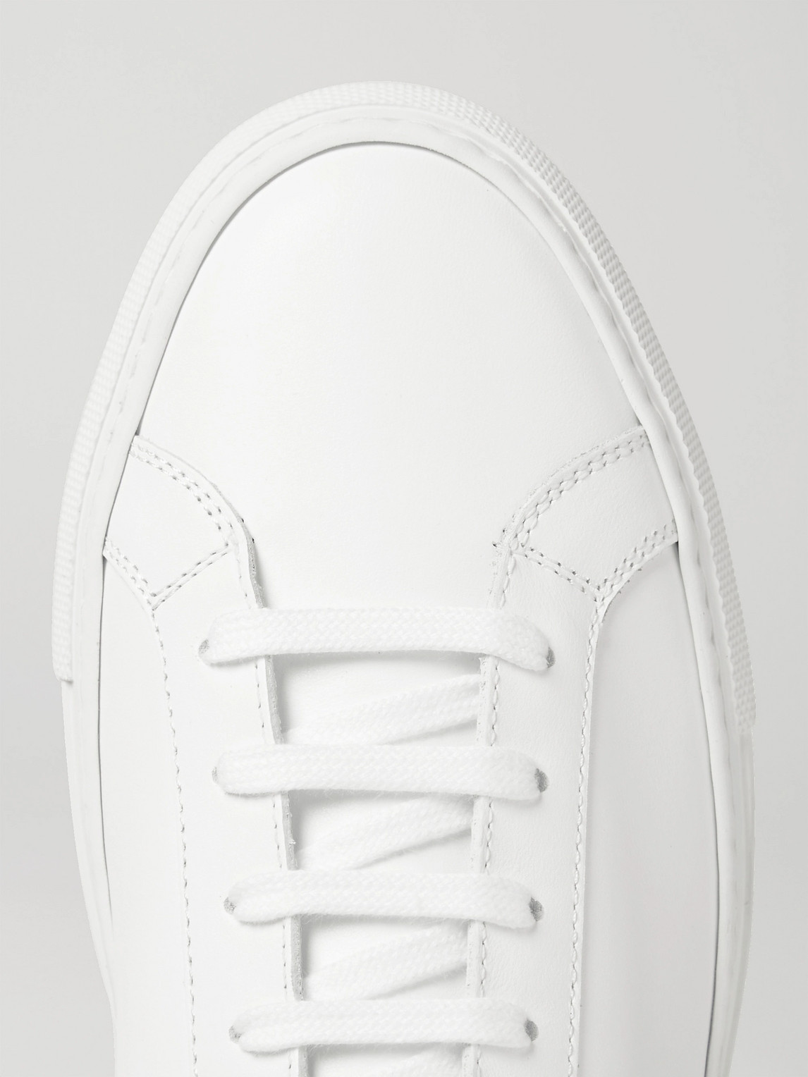 Shop Common Projects Original Achilles Leather Sneakers In White